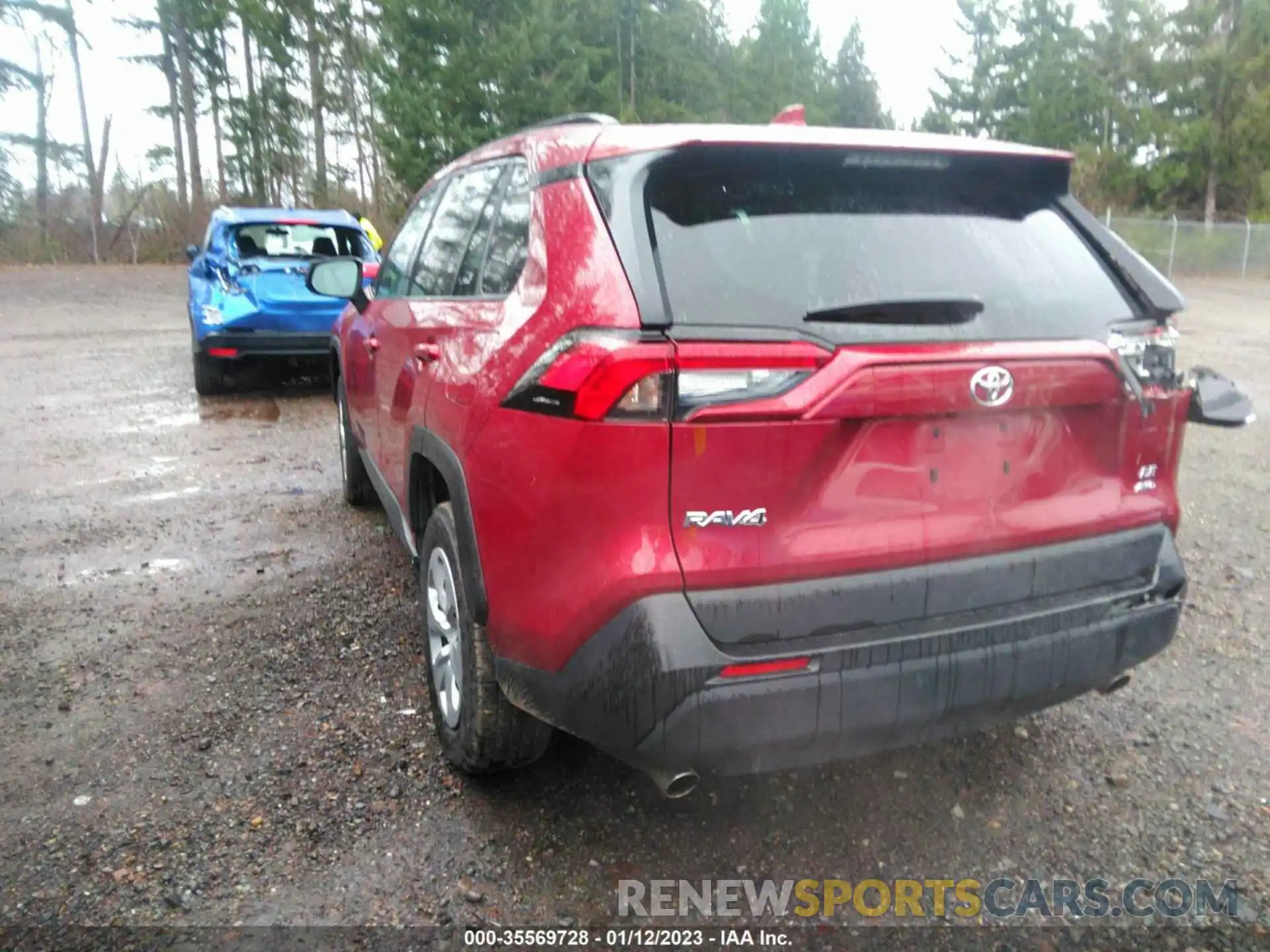 3 Photograph of a damaged car 2T3F1RFV3MW194426 TOYOTA RAV4 2021