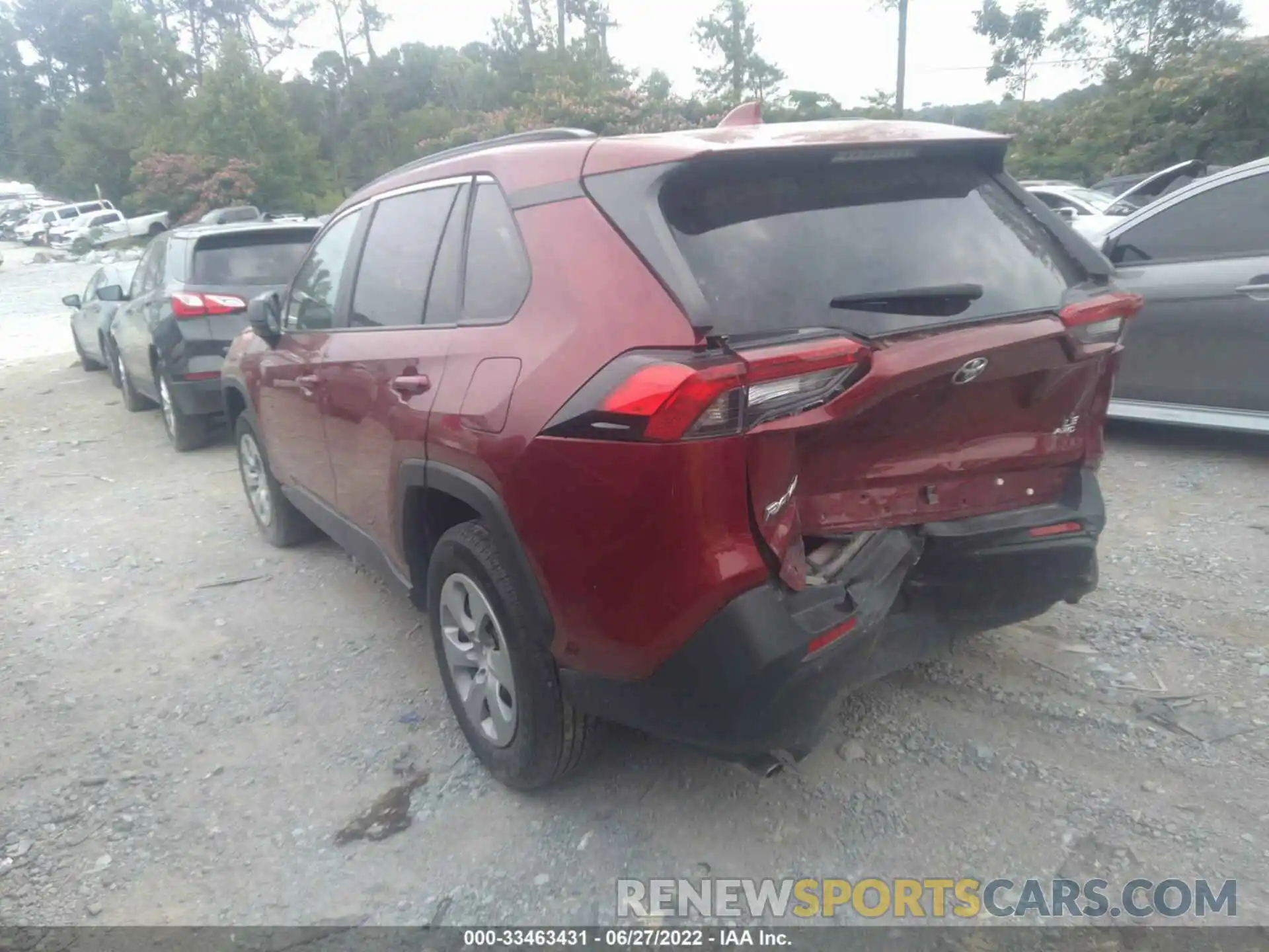 3 Photograph of a damaged car 2T3F1RFV3MW200600 TOYOTA RAV4 2021