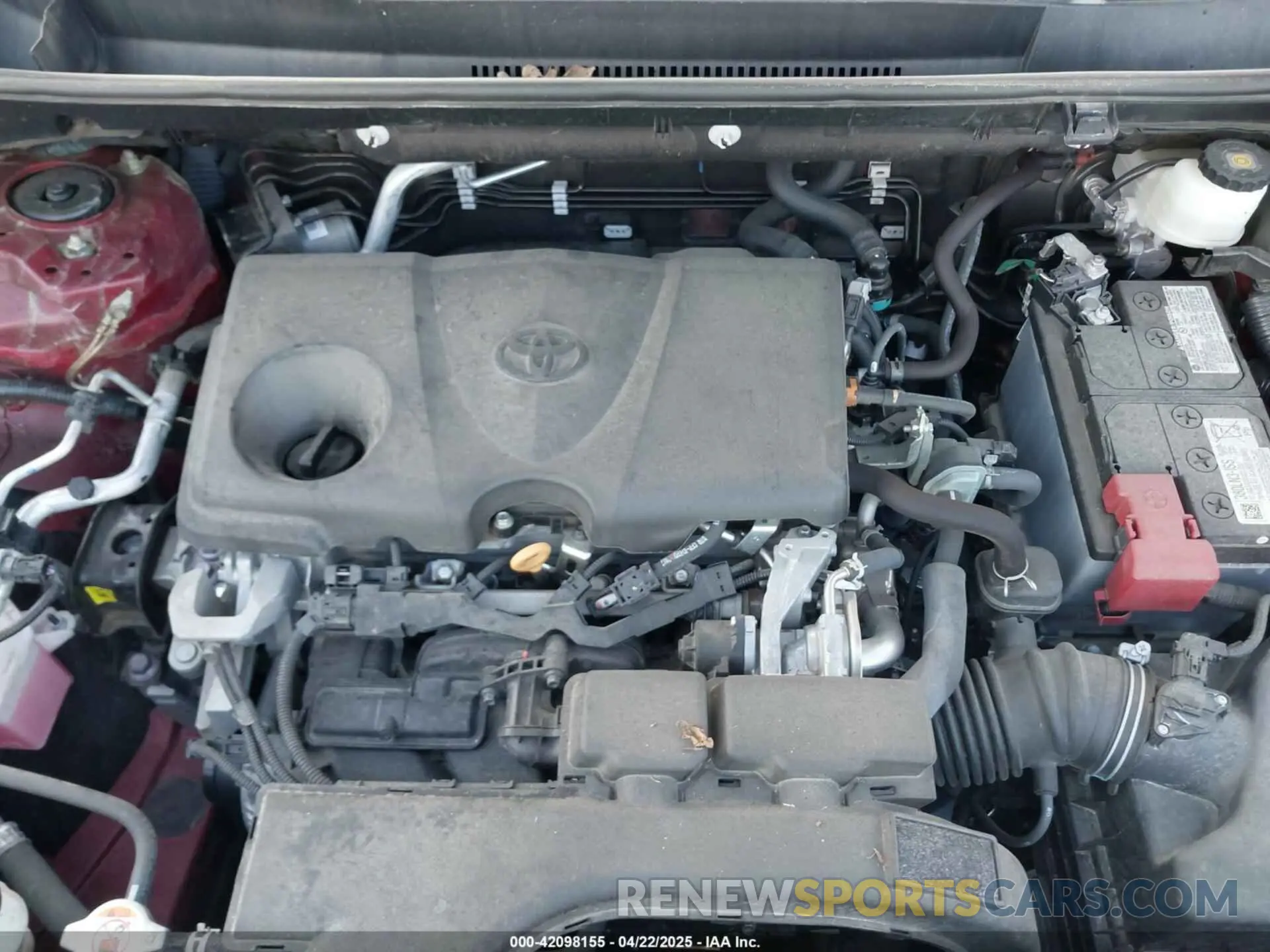10 Photograph of a damaged car 2T3F1RFV3MW207093 TOYOTA RAV4 2021