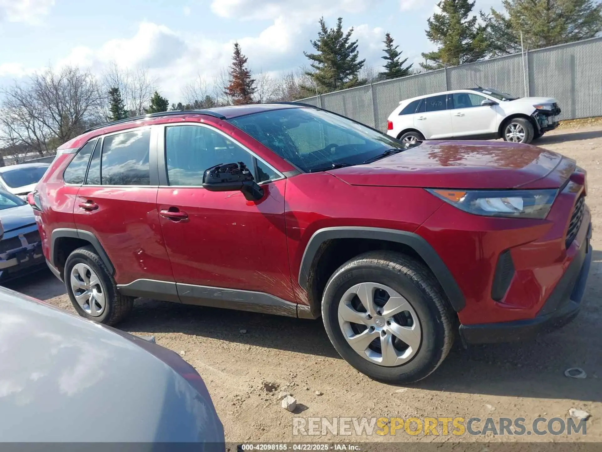 13 Photograph of a damaged car 2T3F1RFV3MW207093 TOYOTA RAV4 2021