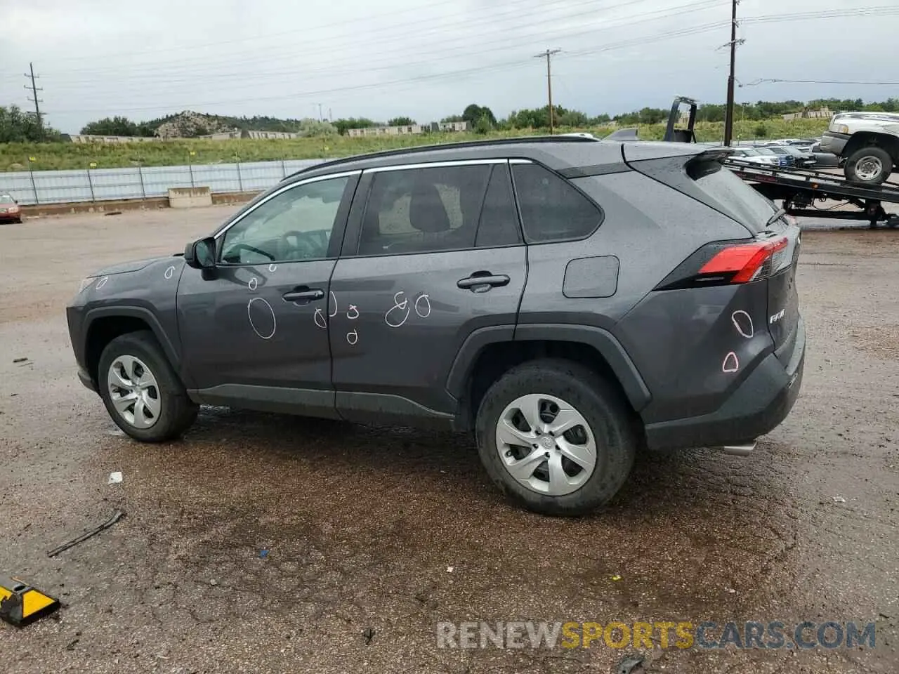 2 Photograph of a damaged car 2T3F1RFV3MW207904 TOYOTA RAV4 2021