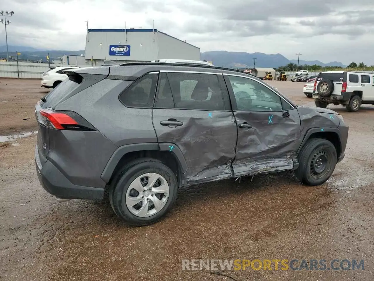 3 Photograph of a damaged car 2T3F1RFV3MW207904 TOYOTA RAV4 2021