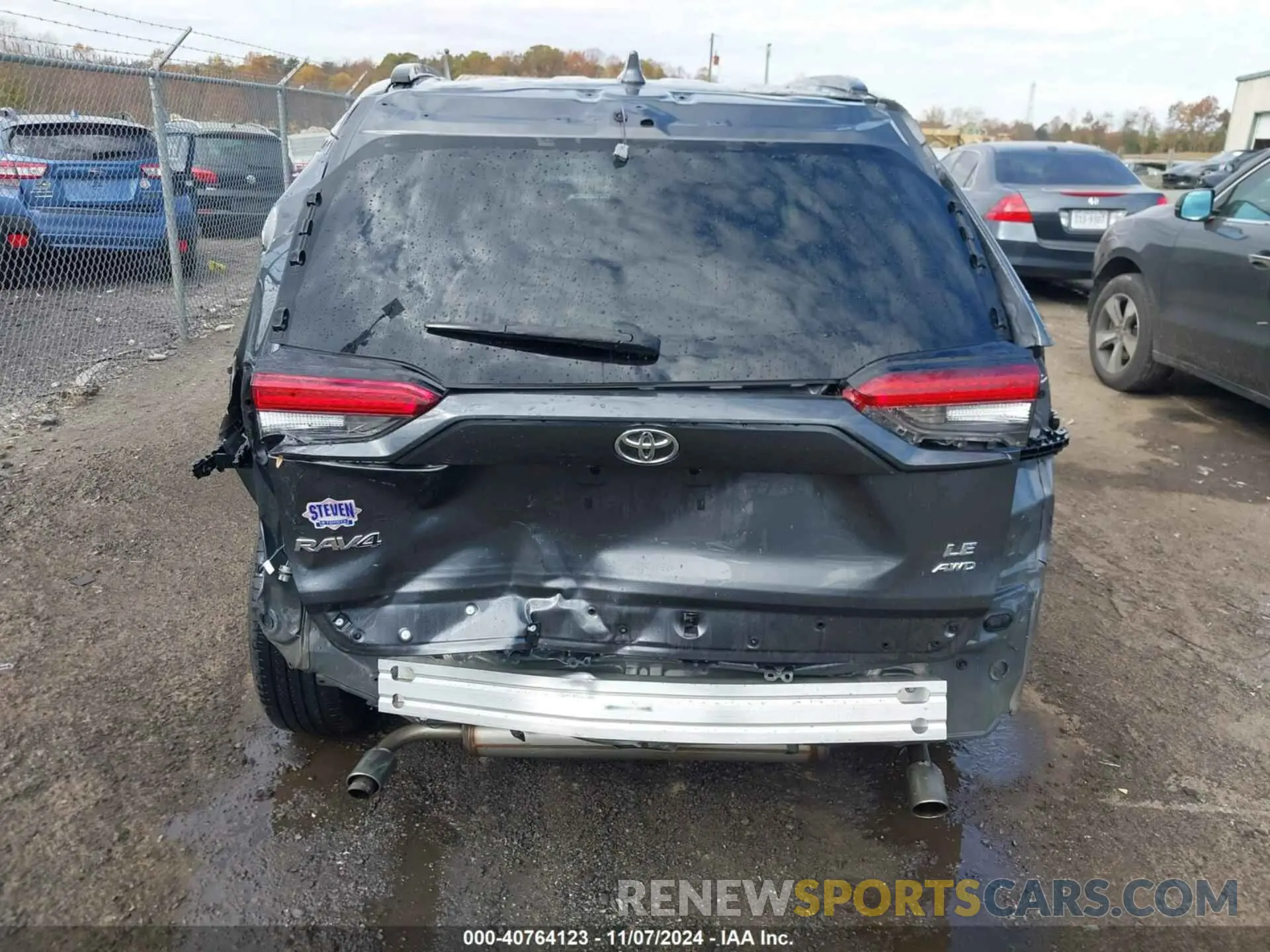 17 Photograph of a damaged car 2T3F1RFV4MC159234 TOYOTA RAV4 2021