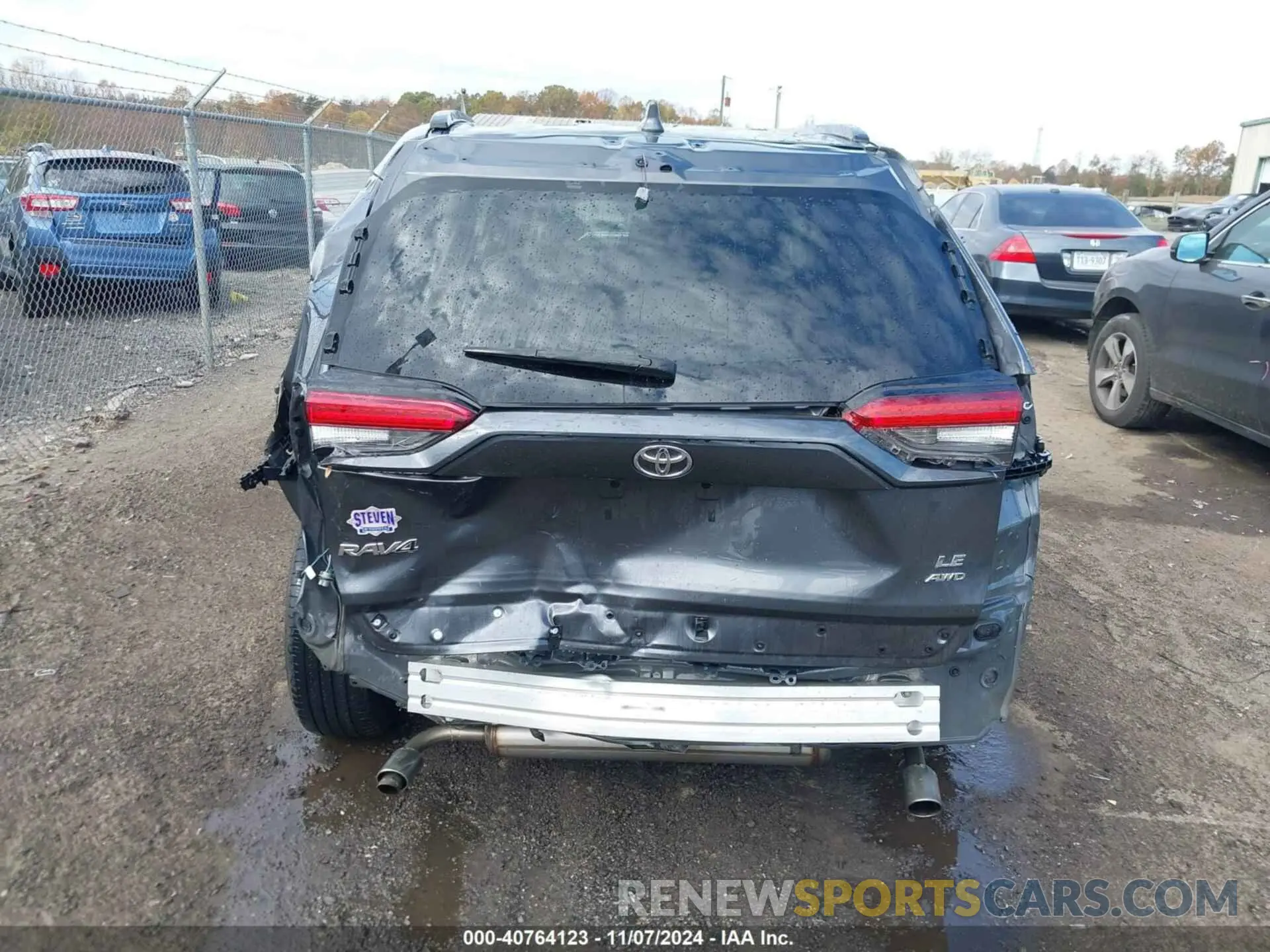 6 Photograph of a damaged car 2T3F1RFV4MC159234 TOYOTA RAV4 2021