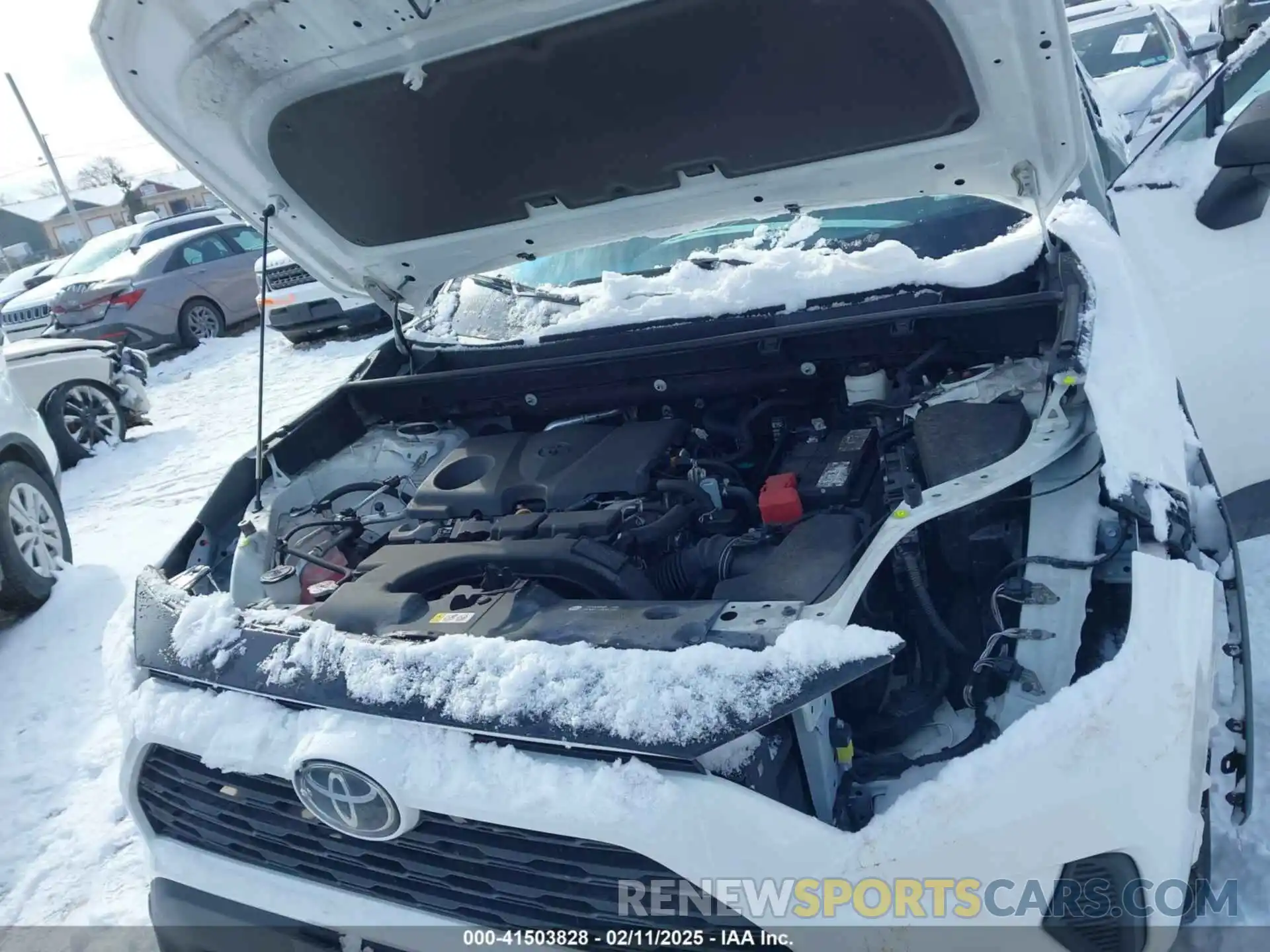 10 Photograph of a damaged car 2T3F1RFV4MC163705 TOYOTA RAV4 2021