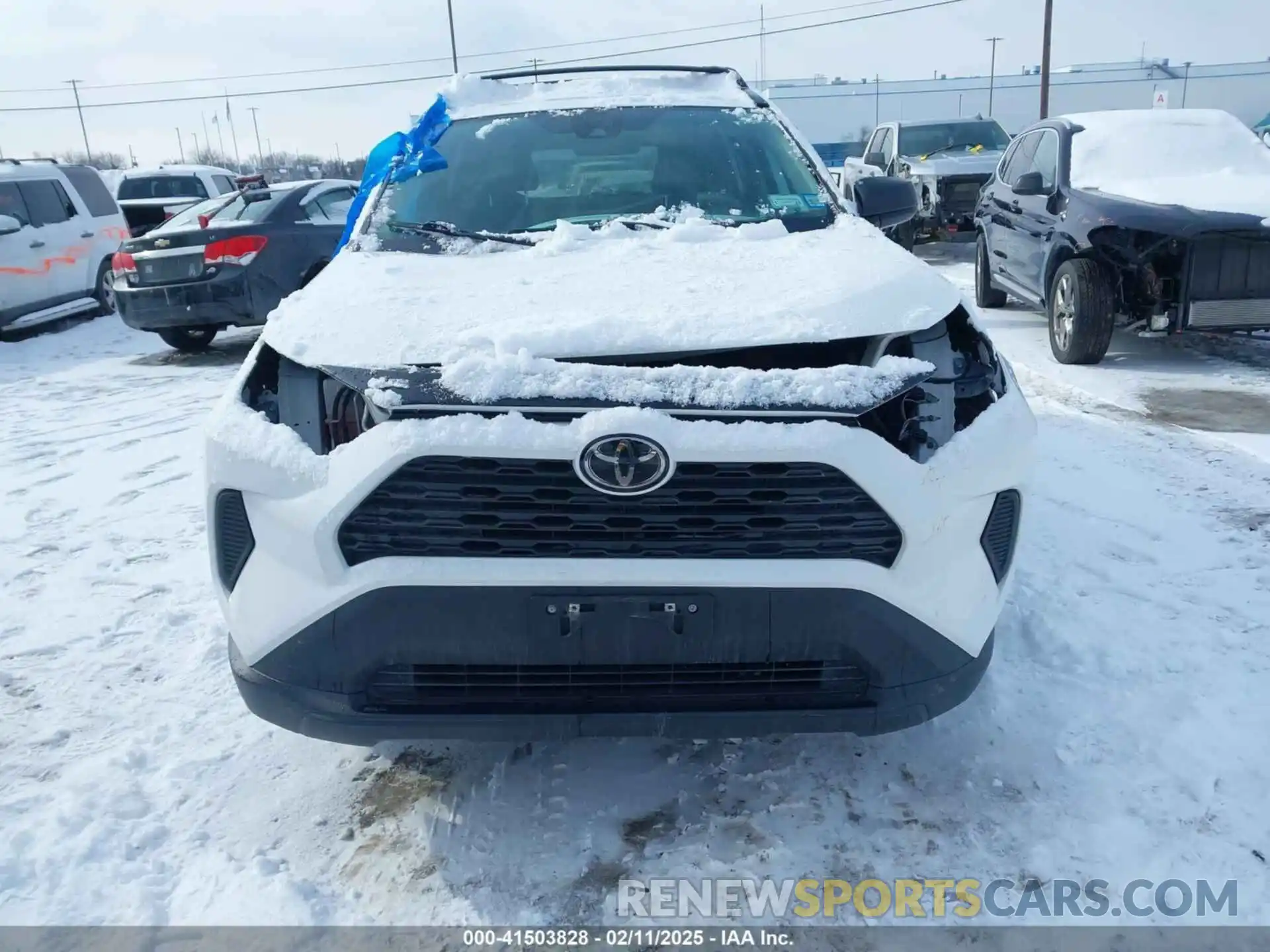 12 Photograph of a damaged car 2T3F1RFV4MC163705 TOYOTA RAV4 2021