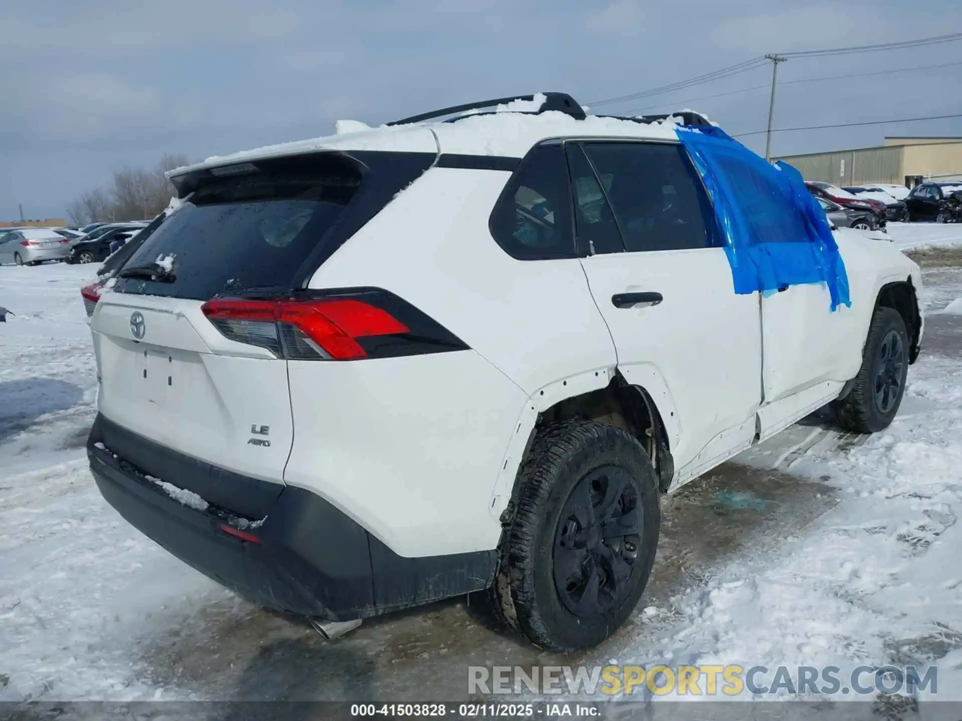 4 Photograph of a damaged car 2T3F1RFV4MC163705 TOYOTA RAV4 2021