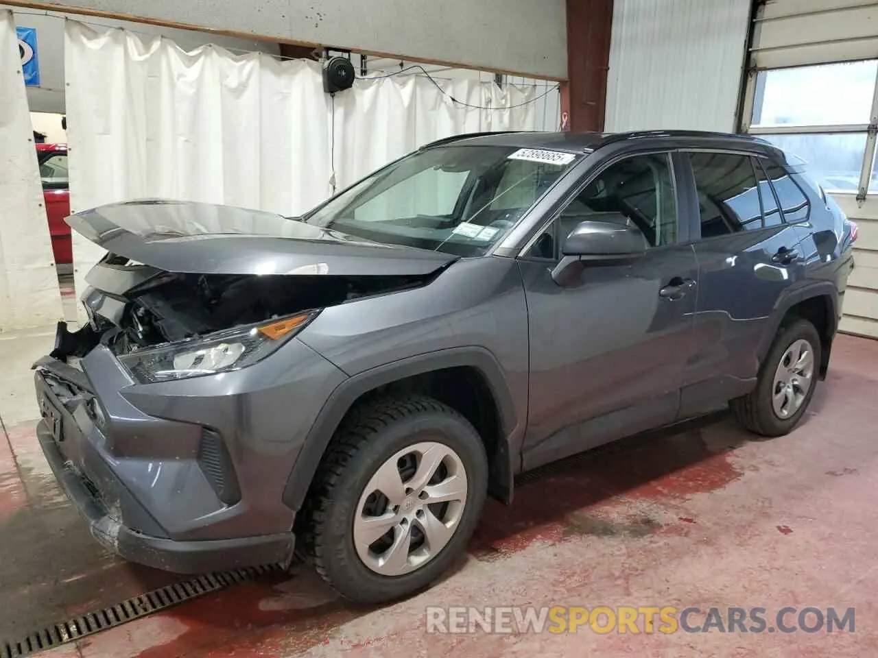 1 Photograph of a damaged car 2T3F1RFV4MC184294 TOYOTA RAV4 2021