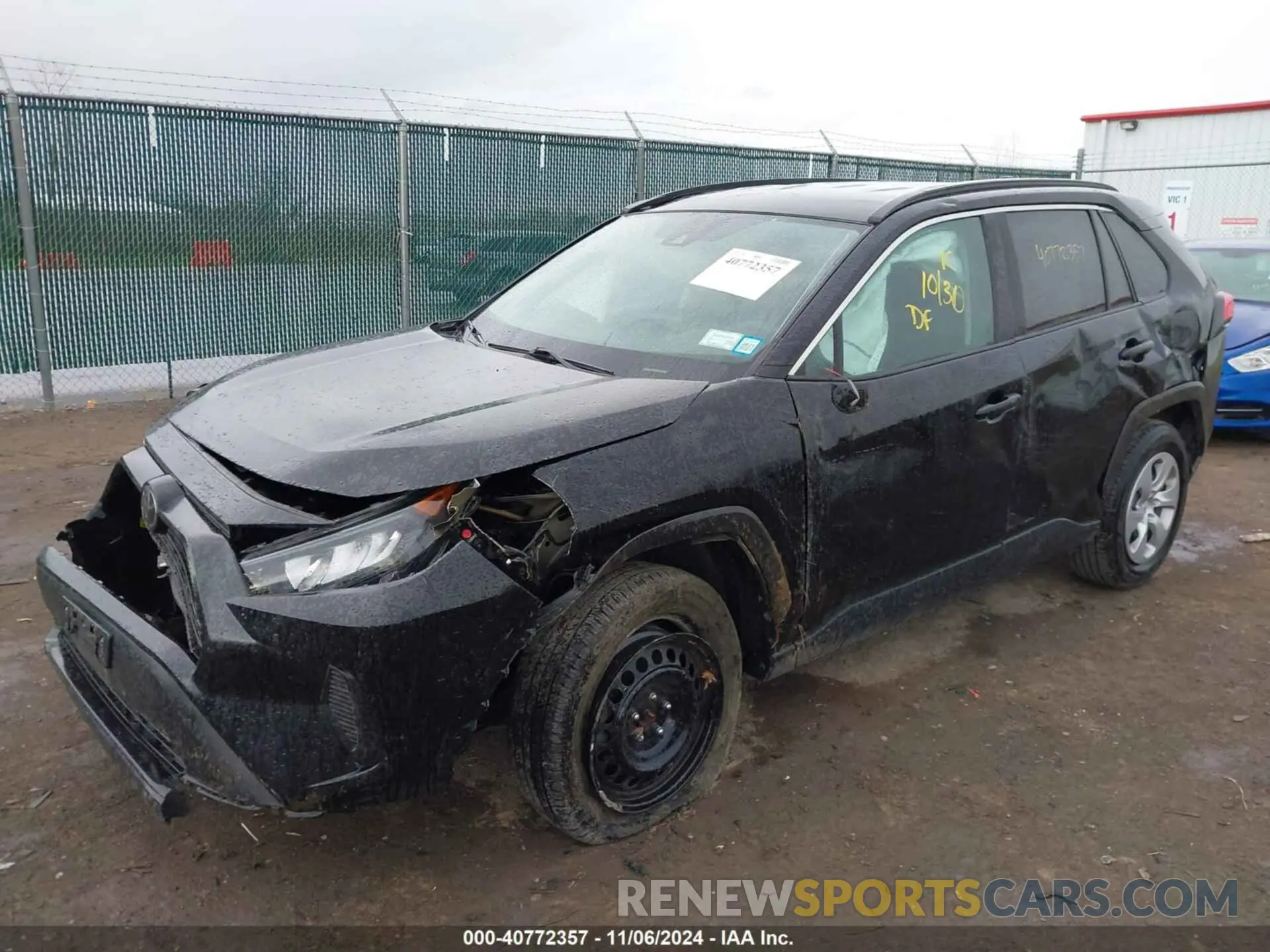 2 Photograph of a damaged car 2T3F1RFV4MC187244 TOYOTA RAV4 2021