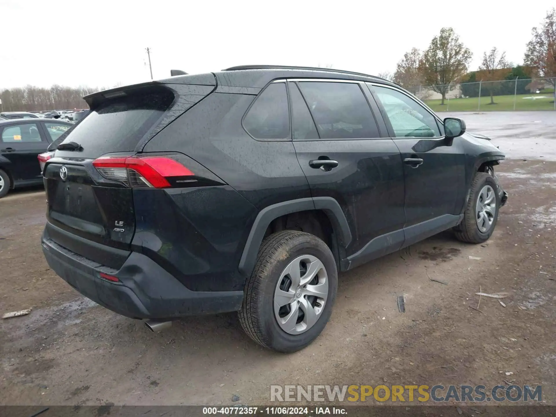 4 Photograph of a damaged car 2T3F1RFV4MC187244 TOYOTA RAV4 2021