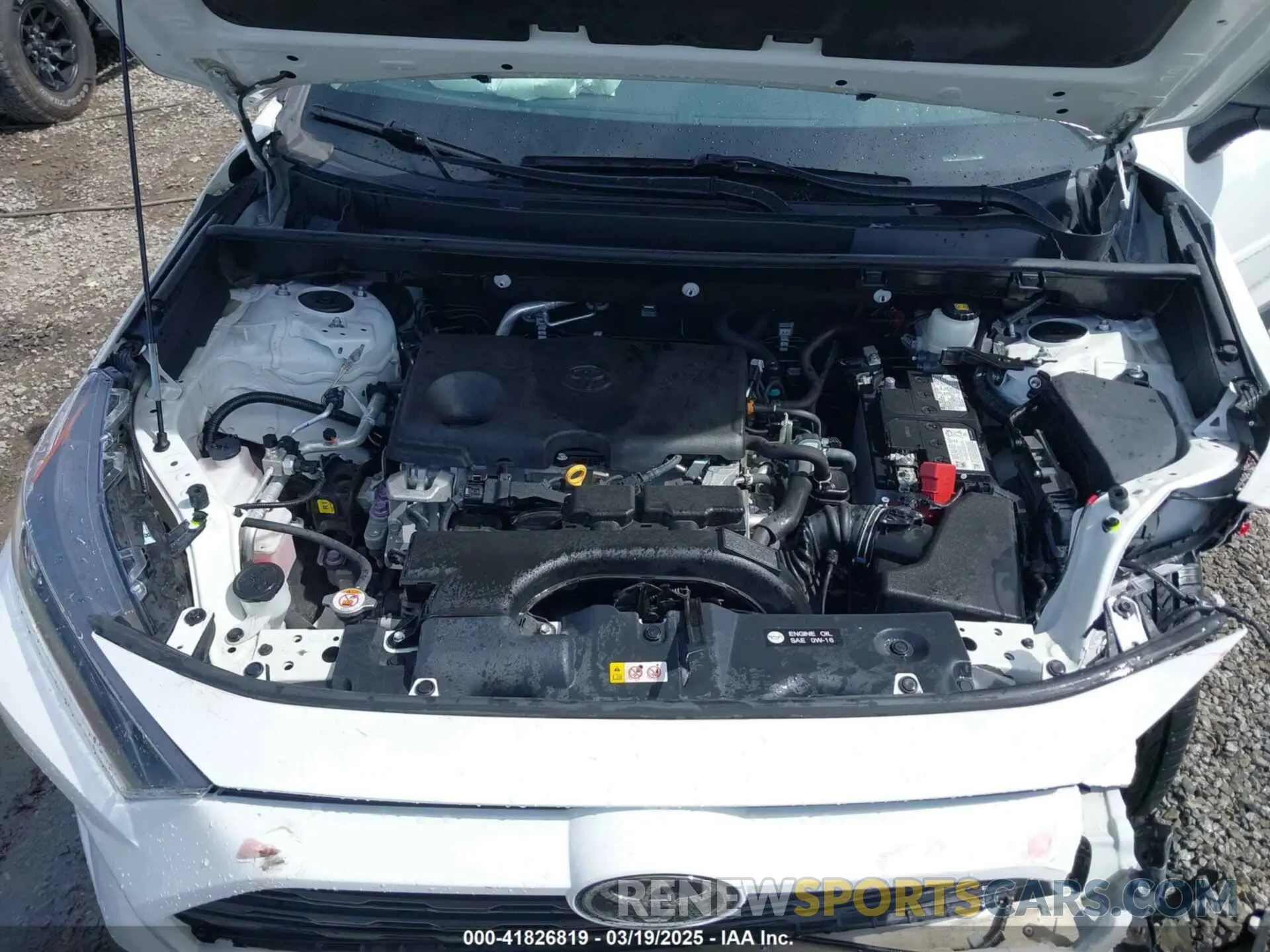 10 Photograph of a damaged car 2T3F1RFV4MC216967 TOYOTA RAV4 2021