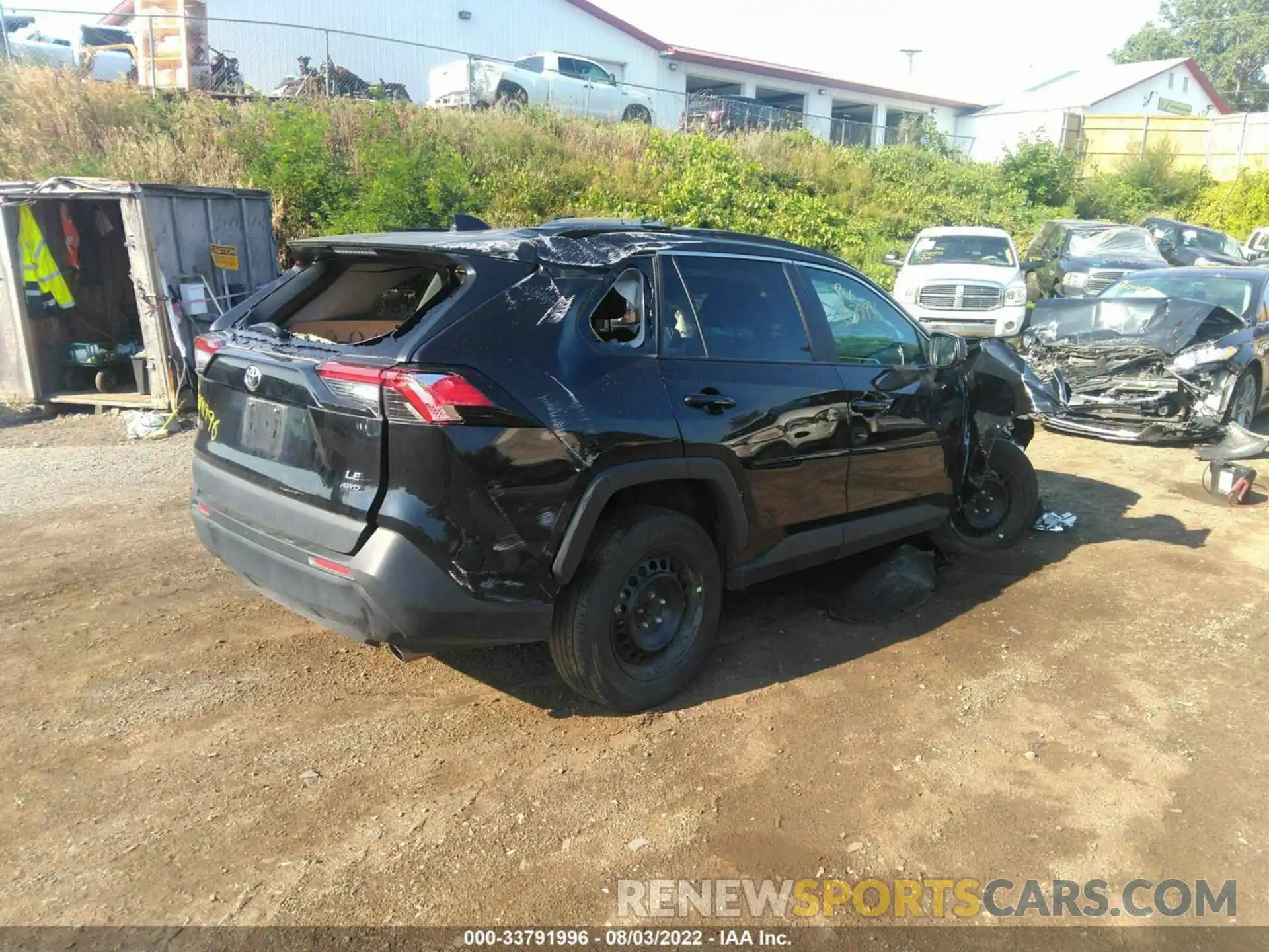 4 Photograph of a damaged car 2T3F1RFV4MC230786 TOYOTA RAV4 2021