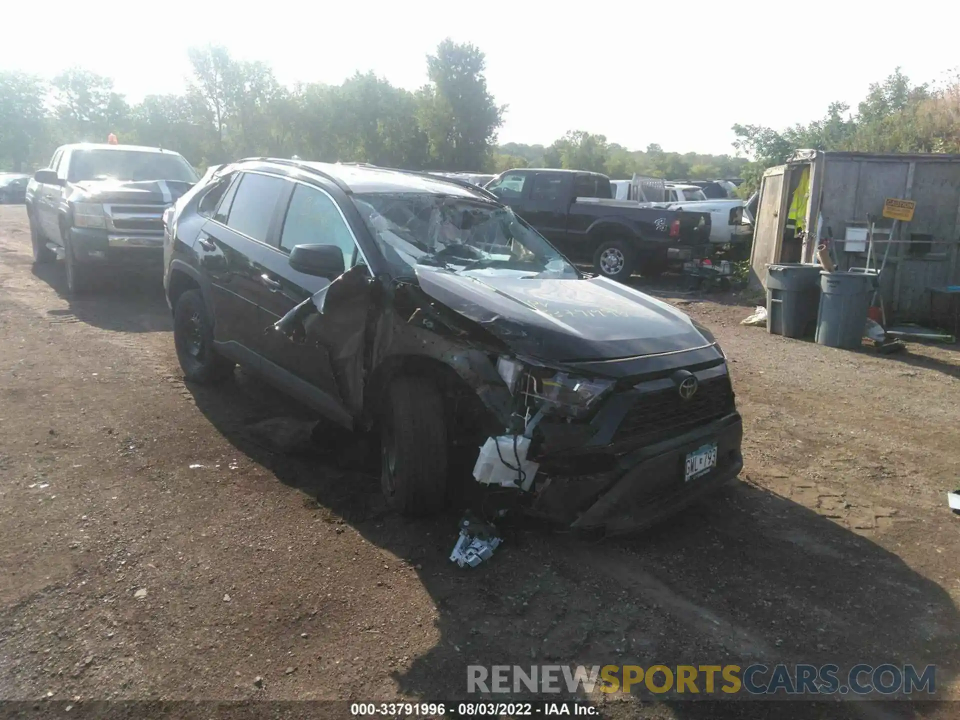 6 Photograph of a damaged car 2T3F1RFV4MC230786 TOYOTA RAV4 2021