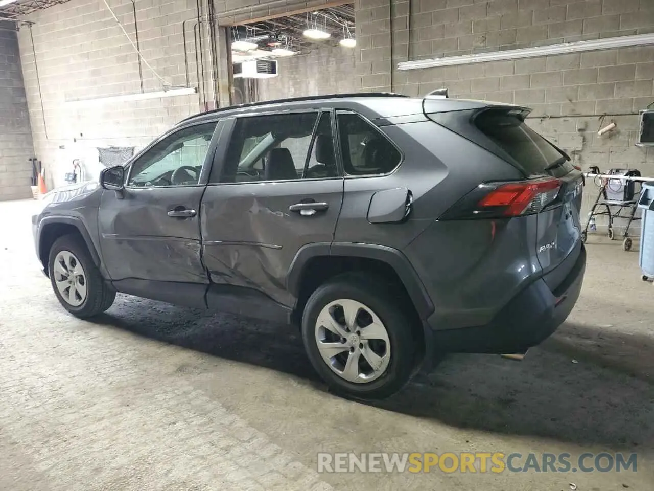 2 Photograph of a damaged car 2T3F1RFV4MC244901 TOYOTA RAV4 2021