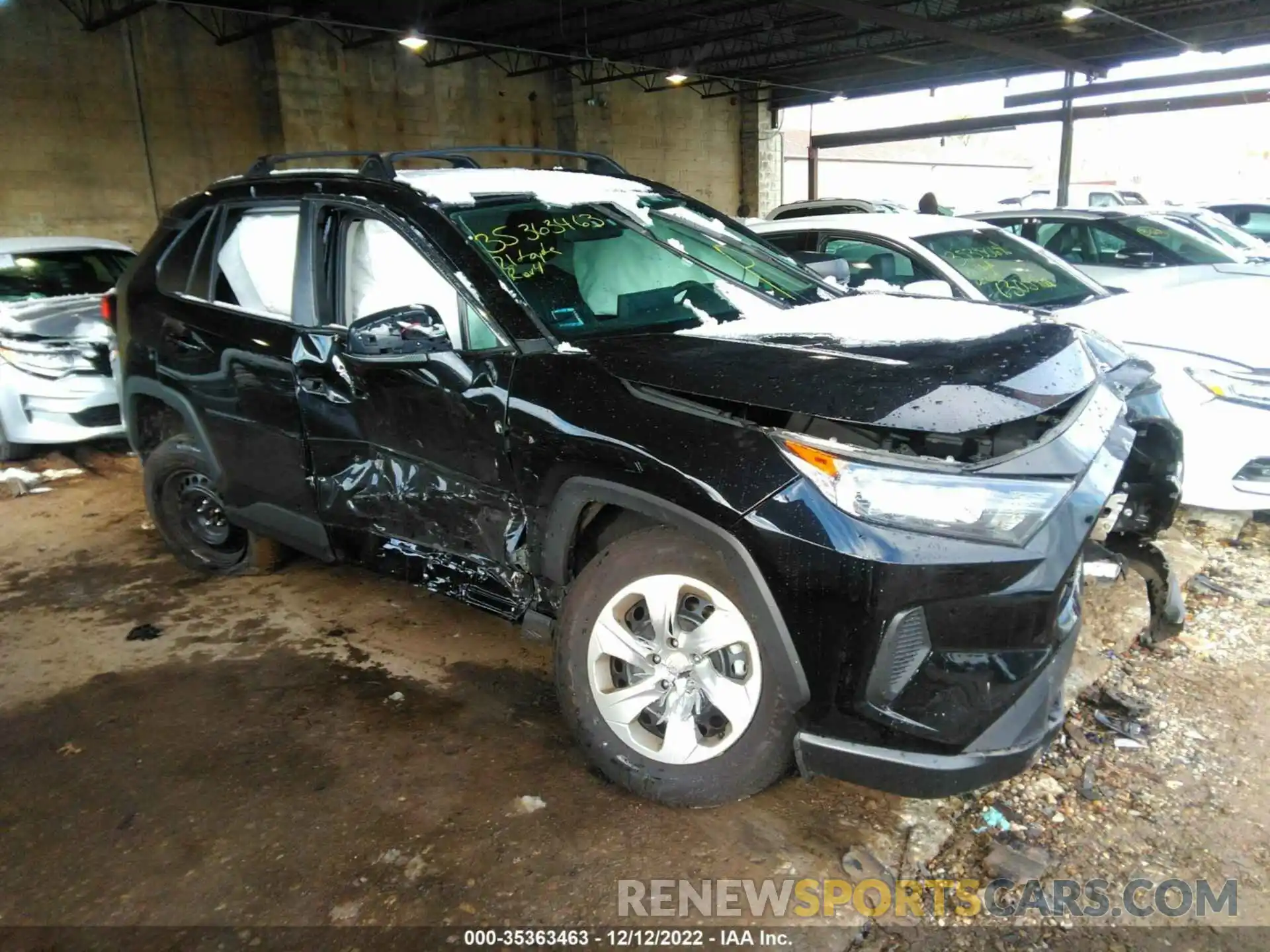 1 Photograph of a damaged car 2T3F1RFV4MC247829 TOYOTA RAV4 2021