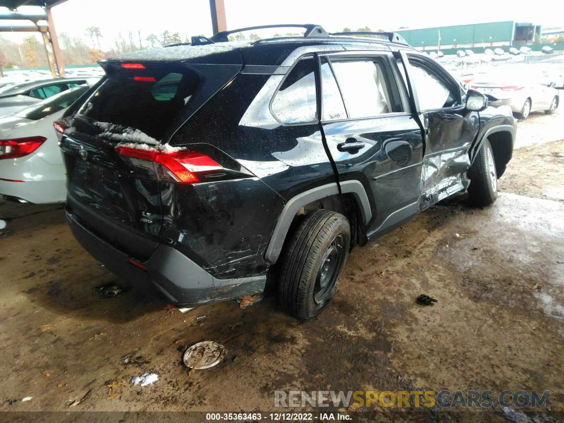 4 Photograph of a damaged car 2T3F1RFV4MC247829 TOYOTA RAV4 2021