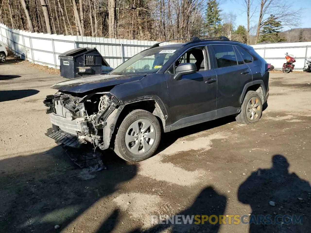 1 Photograph of a damaged car 2T3F1RFV4MW150225 TOYOTA RAV4 2021
