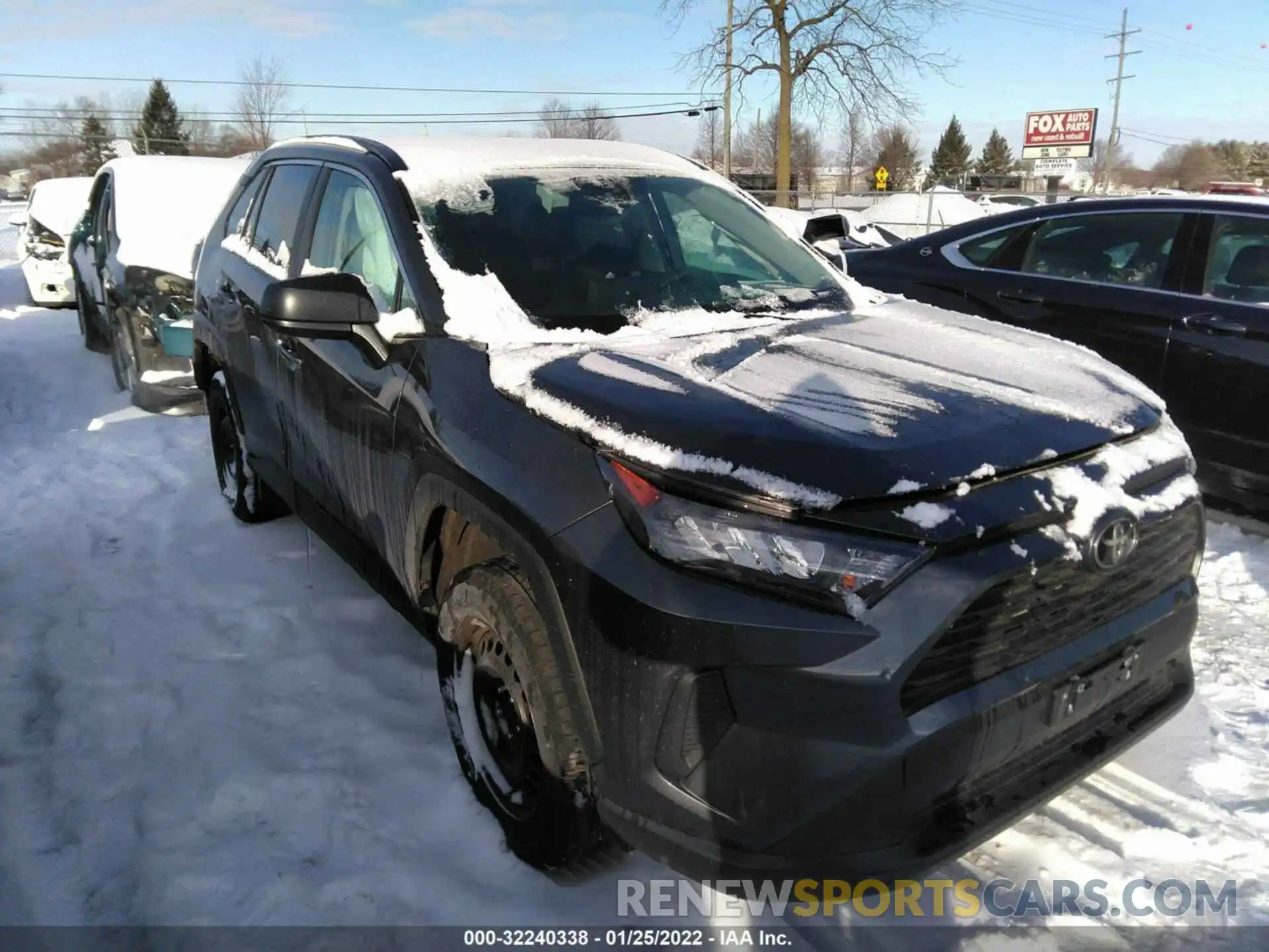 1 Photograph of a damaged car 2T3F1RFV4MW176422 TOYOTA RAV4 2021