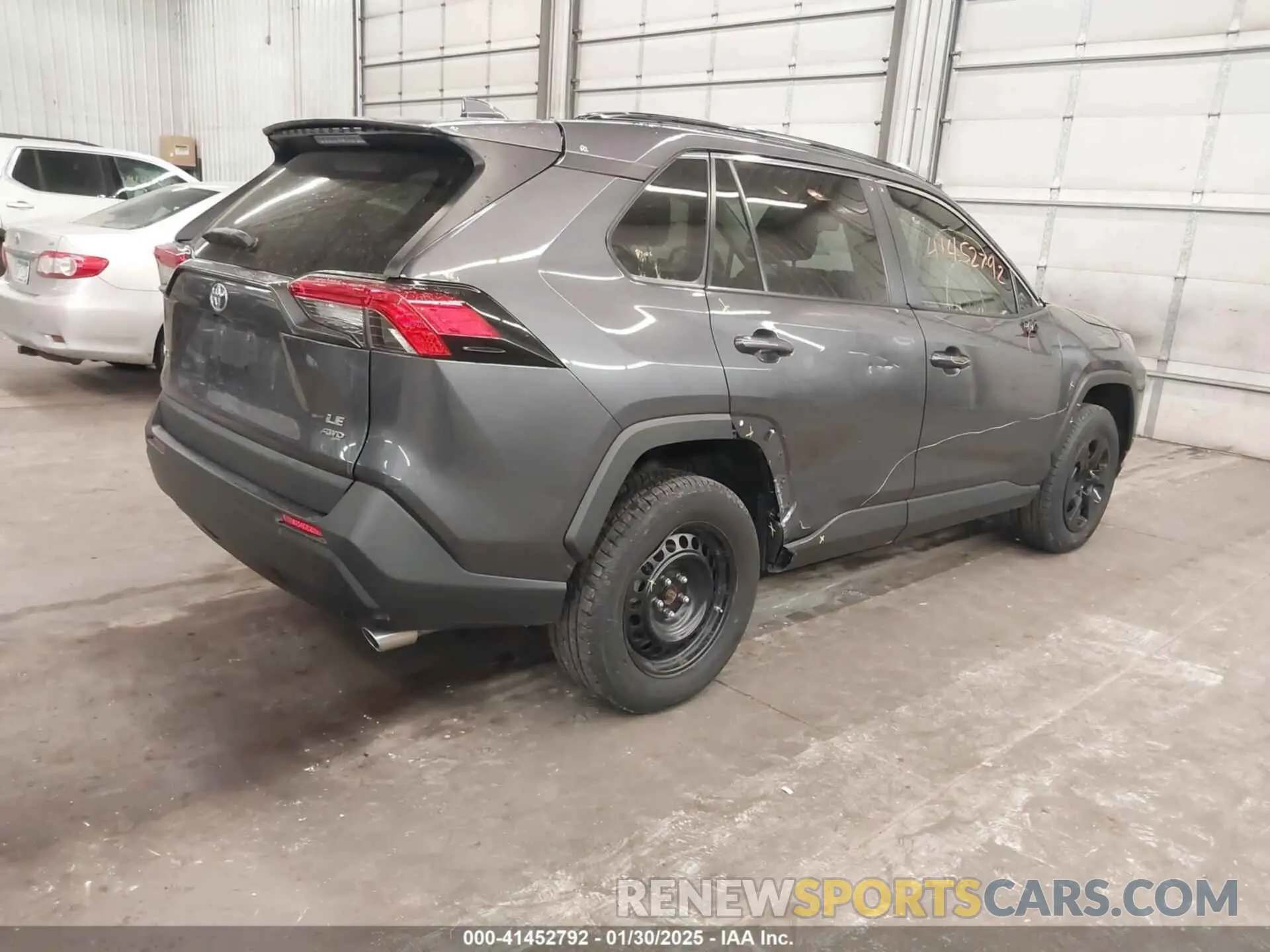 4 Photograph of a damaged car 2T3F1RFV4MW185783 TOYOTA RAV4 2021