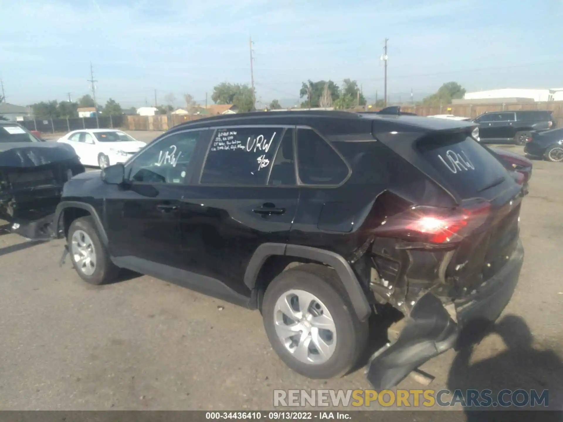 3 Photograph of a damaged car 2T3F1RFV4MW196007 TOYOTA RAV4 2021