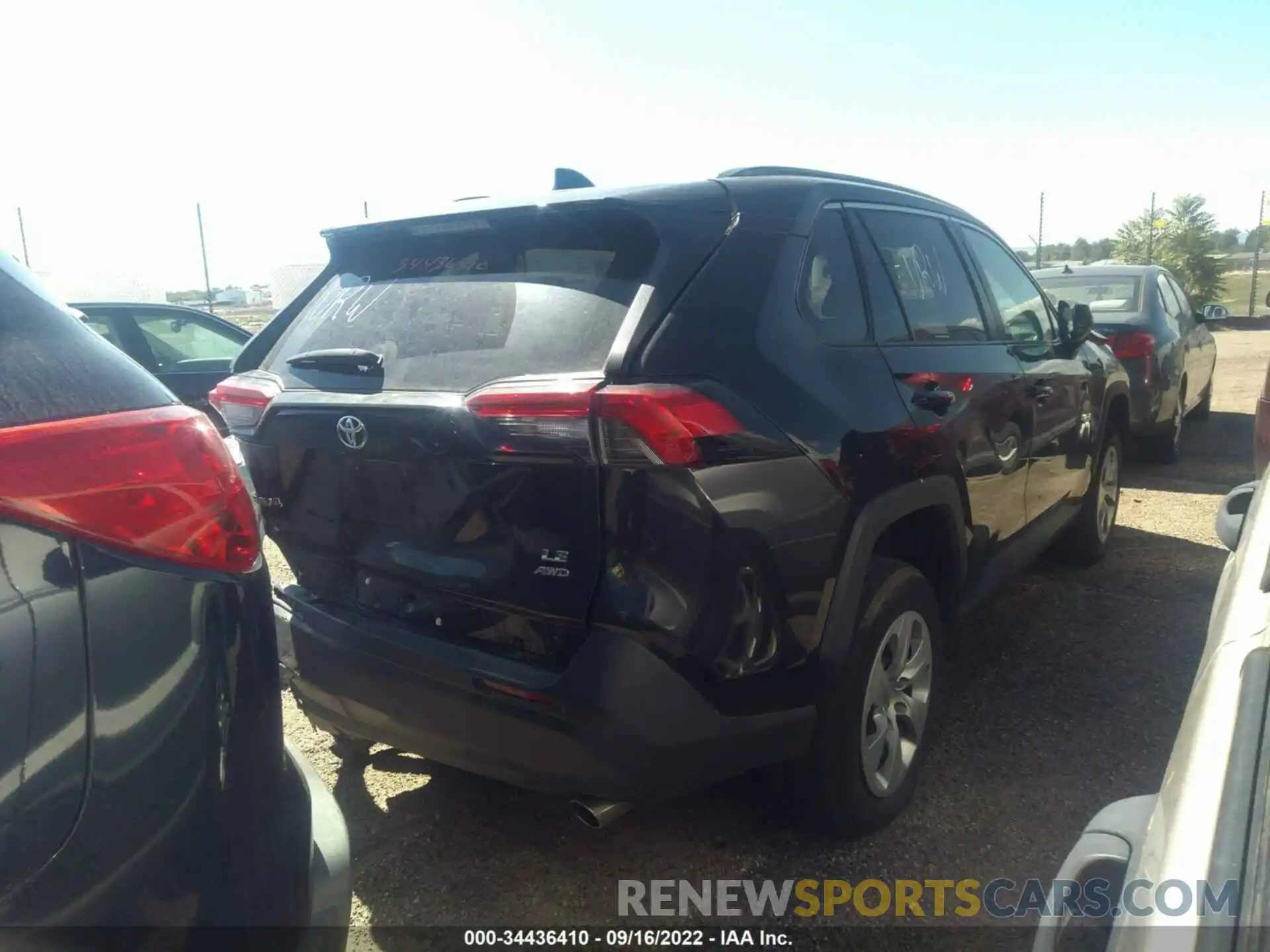 4 Photograph of a damaged car 2T3F1RFV4MW196007 TOYOTA RAV4 2021