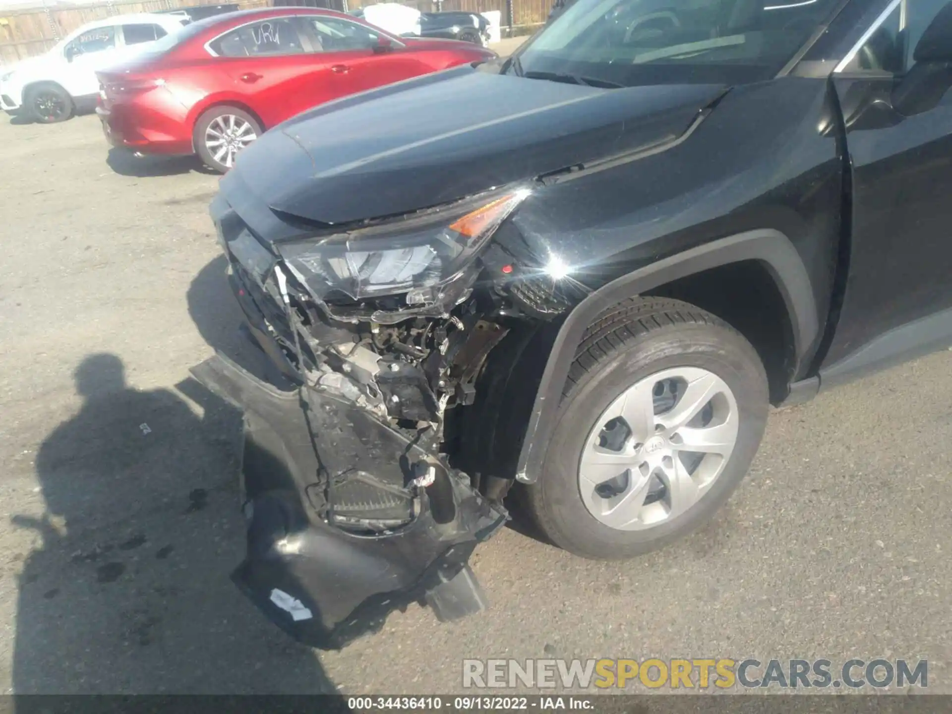 6 Photograph of a damaged car 2T3F1RFV4MW196007 TOYOTA RAV4 2021