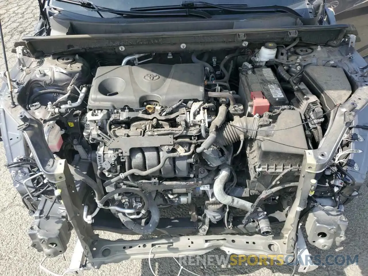 12 Photograph of a damaged car 2T3F1RFV4MW215056 TOYOTA RAV4 2021
