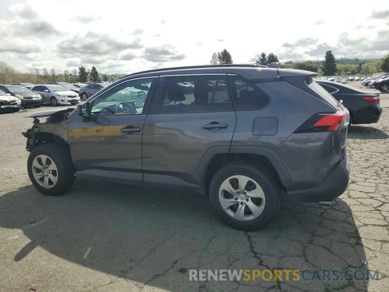 2 Photograph of a damaged car 2T3F1RFV4MW215056 TOYOTA RAV4 2021