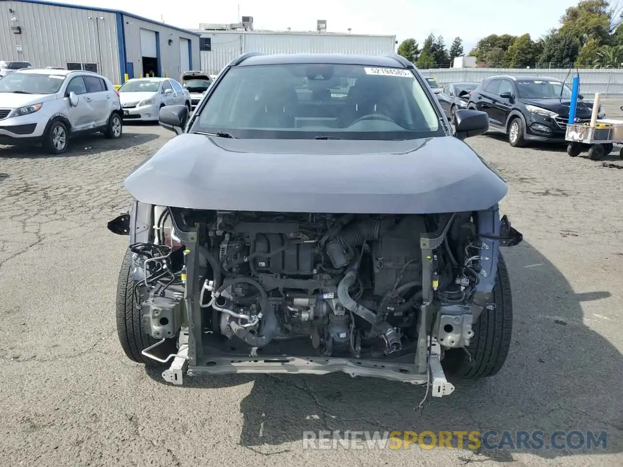 5 Photograph of a damaged car 2T3F1RFV4MW215056 TOYOTA RAV4 2021