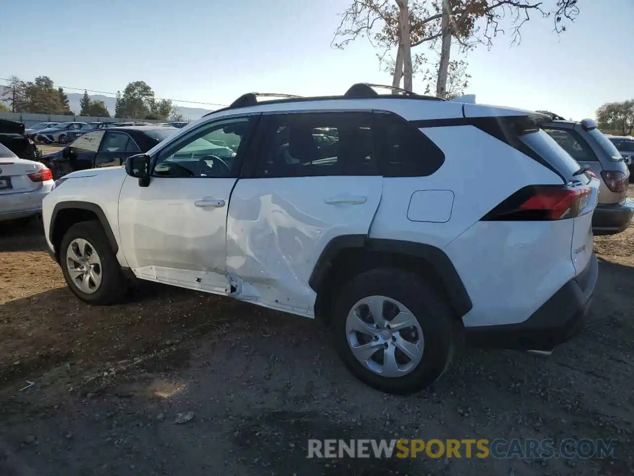 2 Photograph of a damaged car 2T3F1RFV4MW215915 TOYOTA RAV4 2021