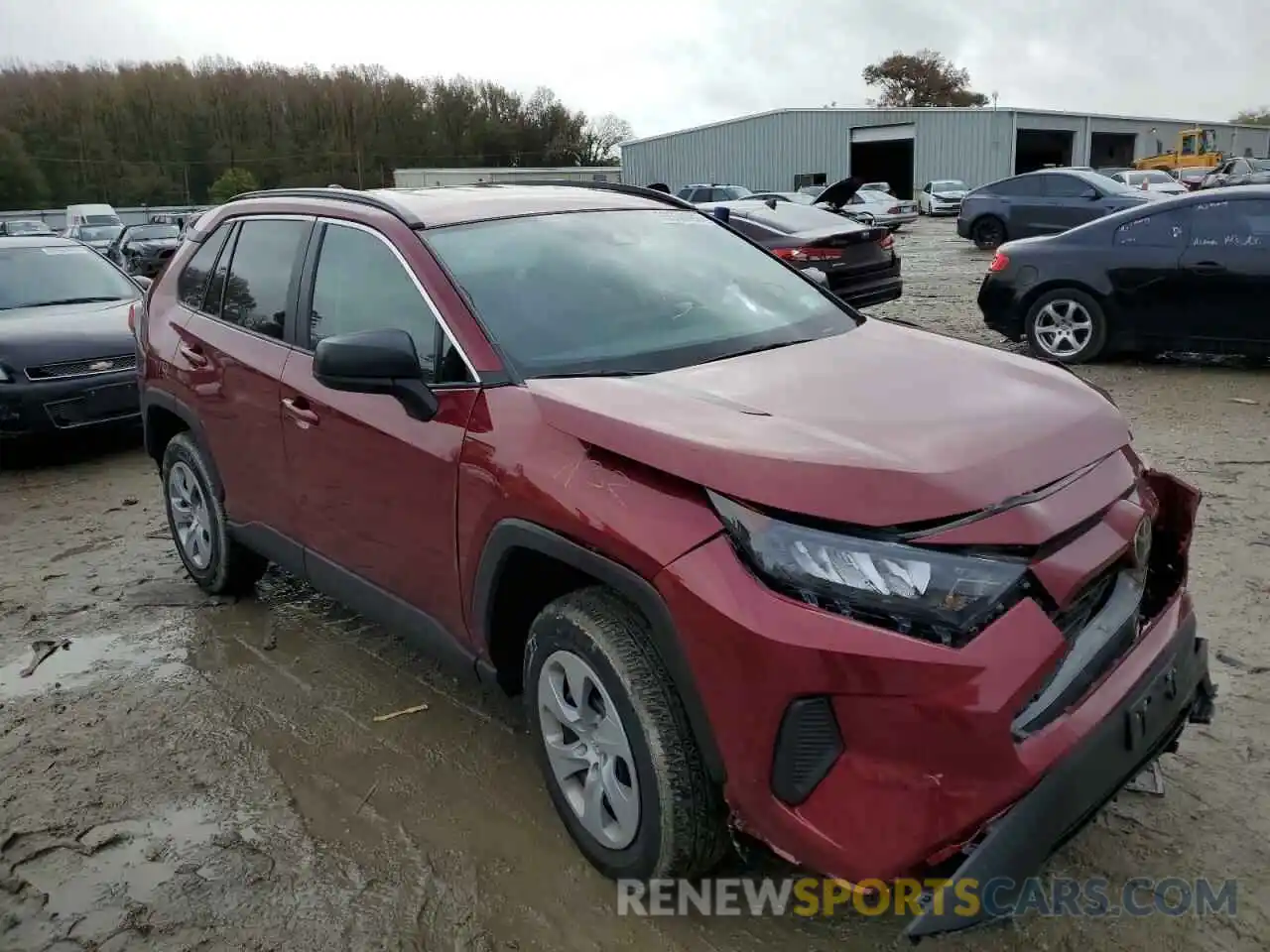 1 Photograph of a damaged car 2T3F1RFV4MW231421 TOYOTA RAV4 2021