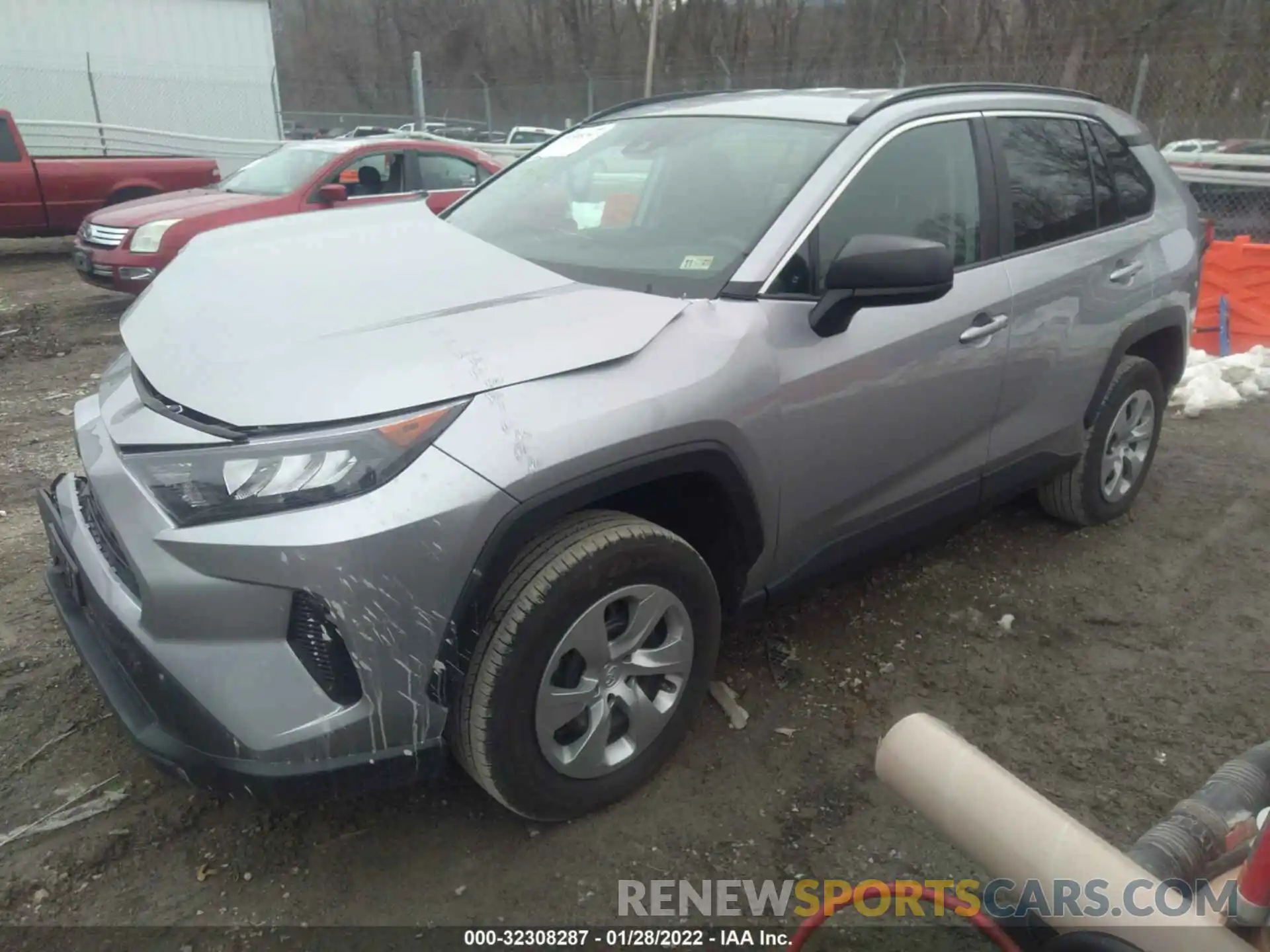 2 Photograph of a damaged car 2T3F1RFV5MC151983 TOYOTA RAV4 2021