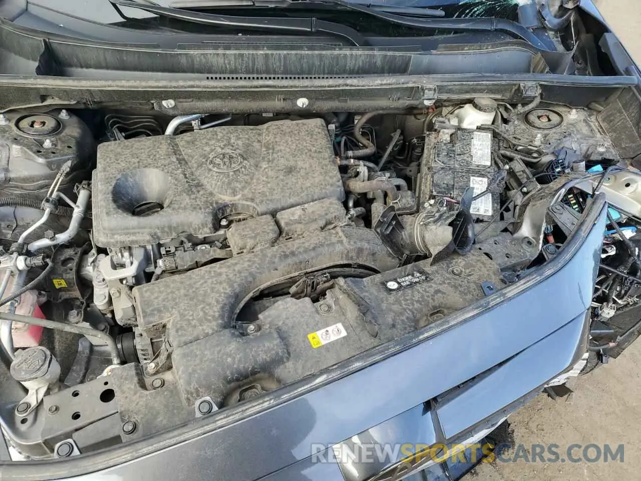 12 Photograph of a damaged car 2T3F1RFV5MC155807 TOYOTA RAV4 2021