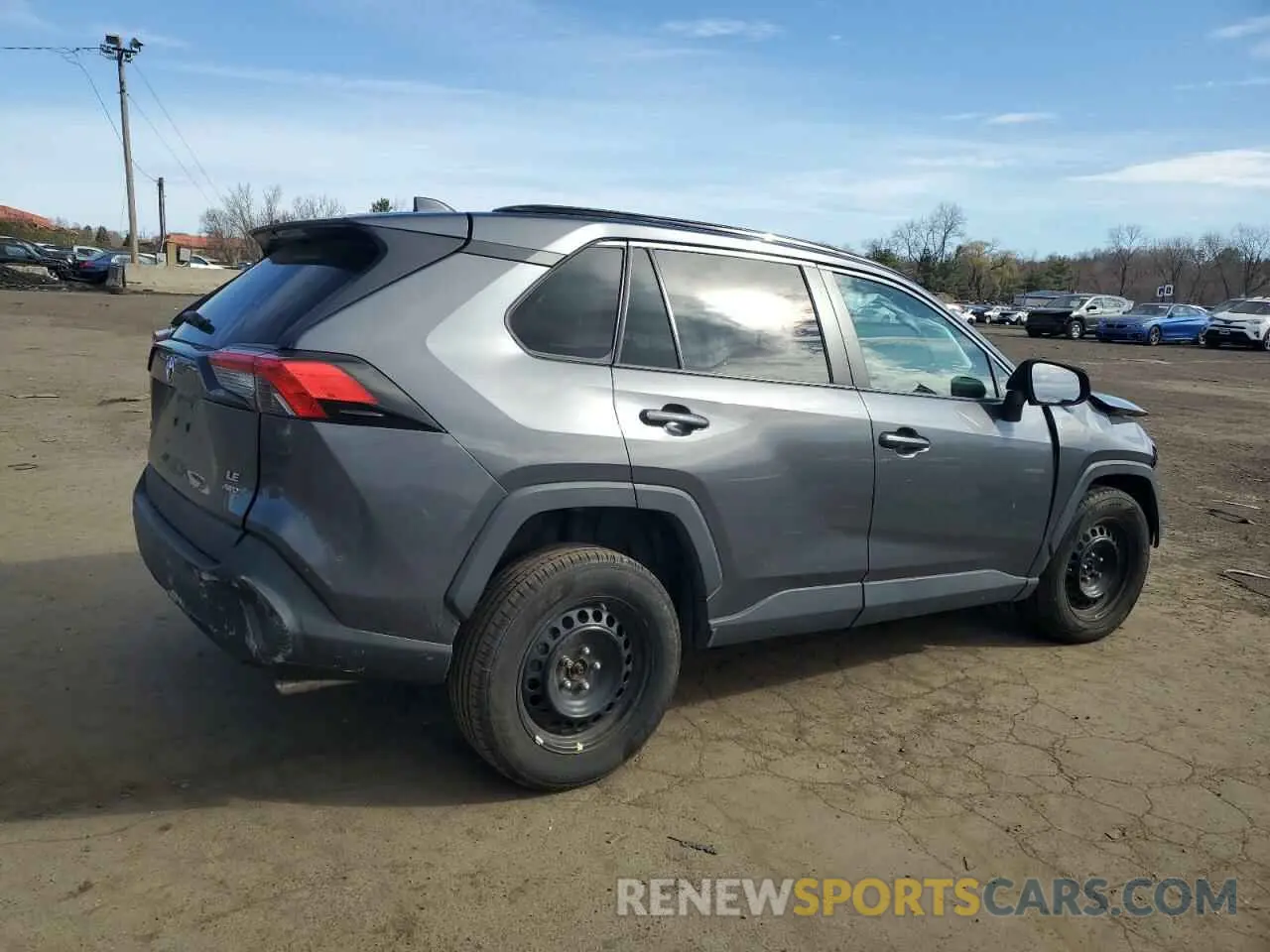 3 Photograph of a damaged car 2T3F1RFV5MC155807 TOYOTA RAV4 2021