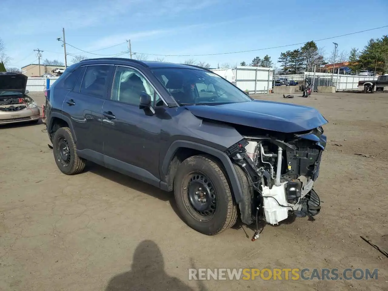 4 Photograph of a damaged car 2T3F1RFV5MC155807 TOYOTA RAV4 2021