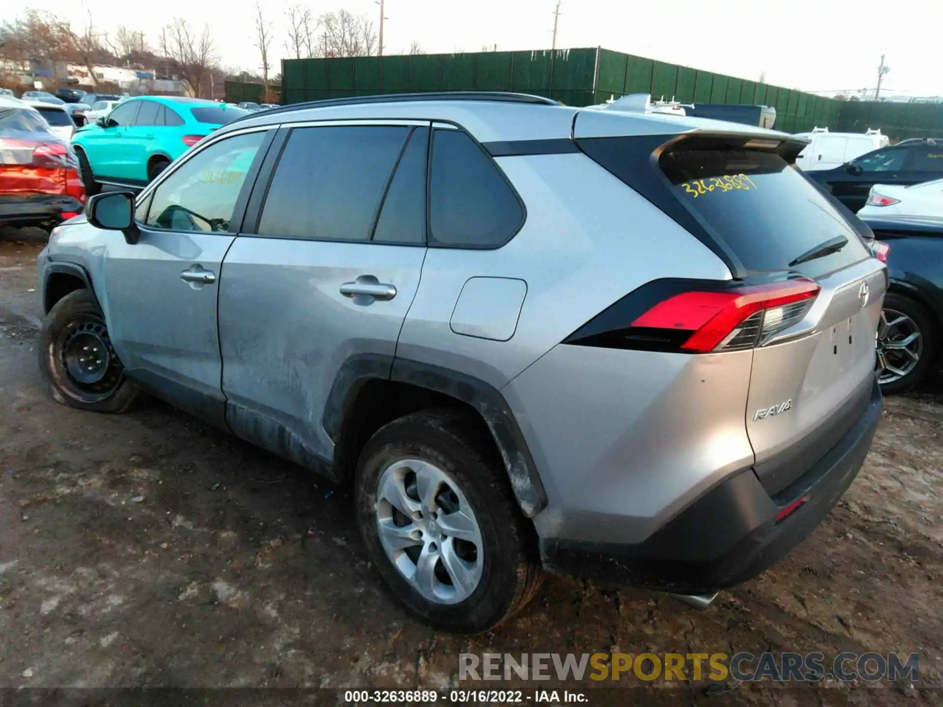 3 Photograph of a damaged car 2T3F1RFV5MC197510 TOYOTA RAV4 2021