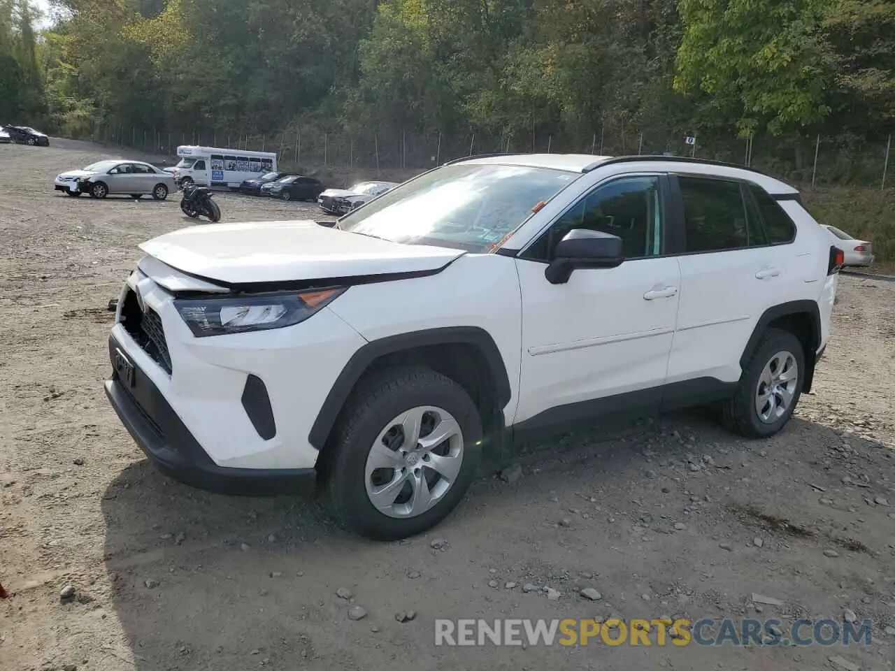 1 Photograph of a damaged car 2T3F1RFV5MC211163 TOYOTA RAV4 2021