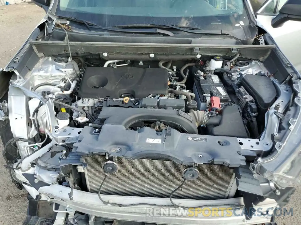 12 Photograph of a damaged car 2T3F1RFV5MC218629 TOYOTA RAV4 2021