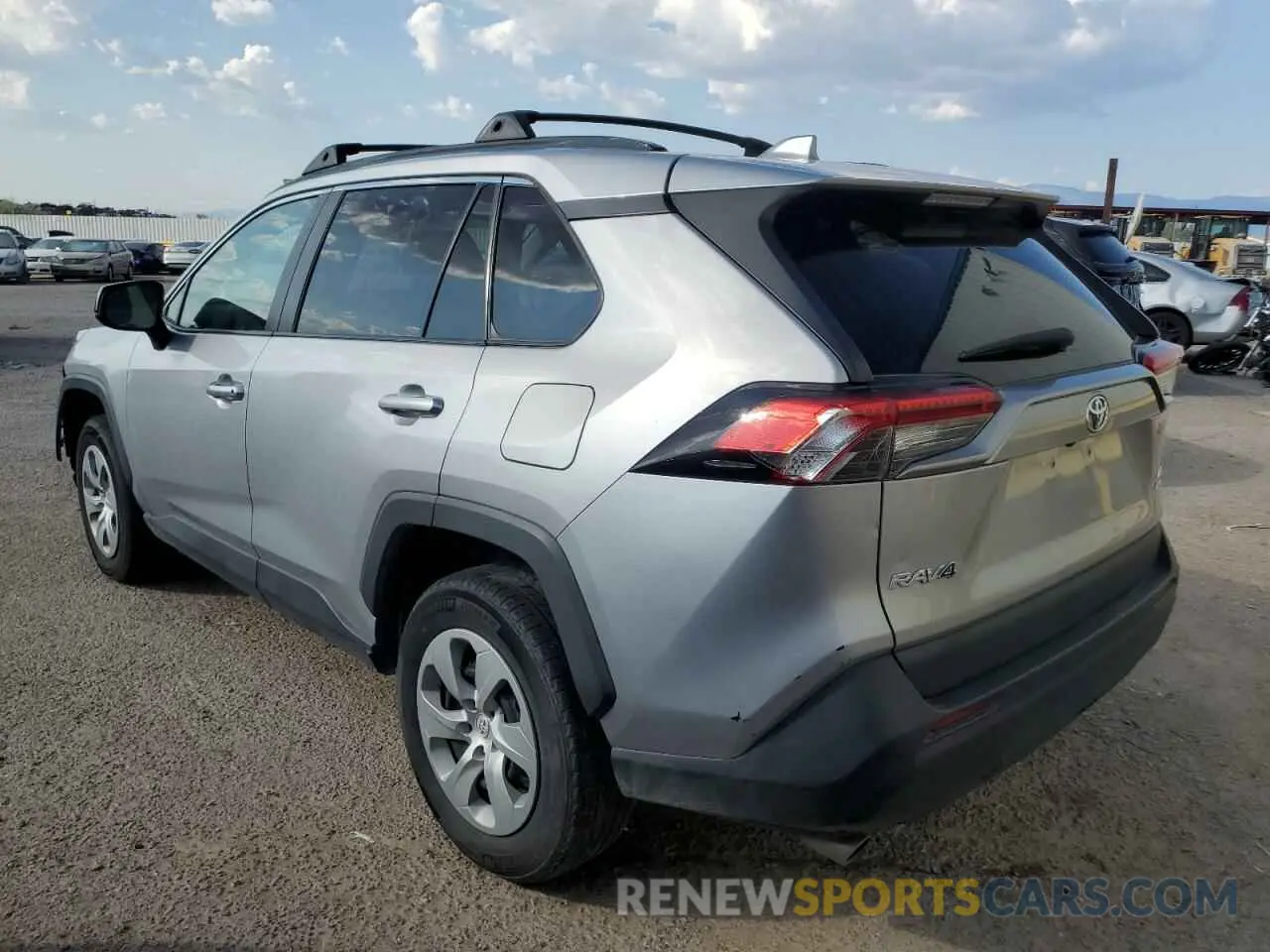 2 Photograph of a damaged car 2T3F1RFV5MC218629 TOYOTA RAV4 2021