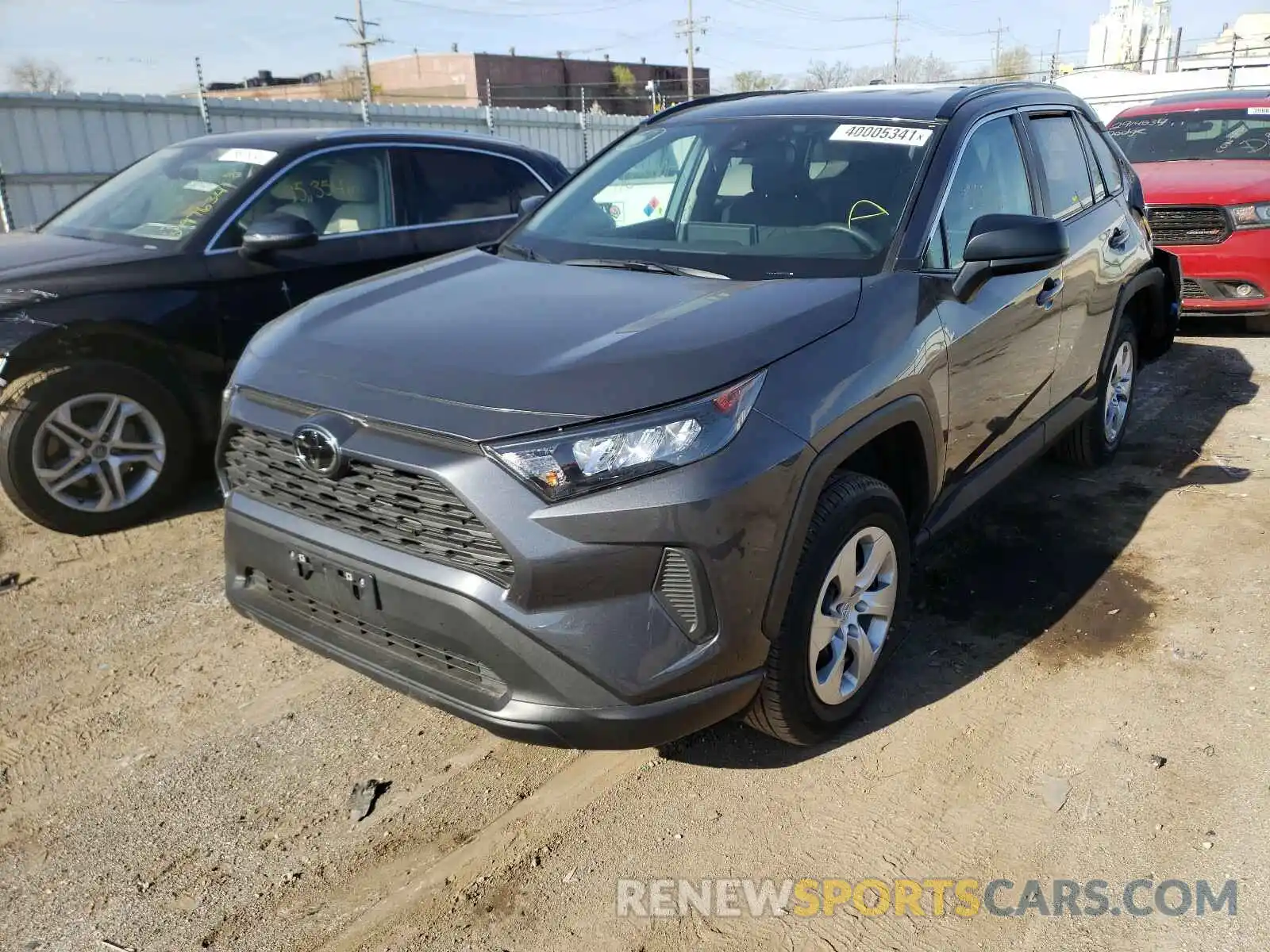 2 Photograph of a damaged car 2T3F1RFV5MW154672 TOYOTA RAV4 2021