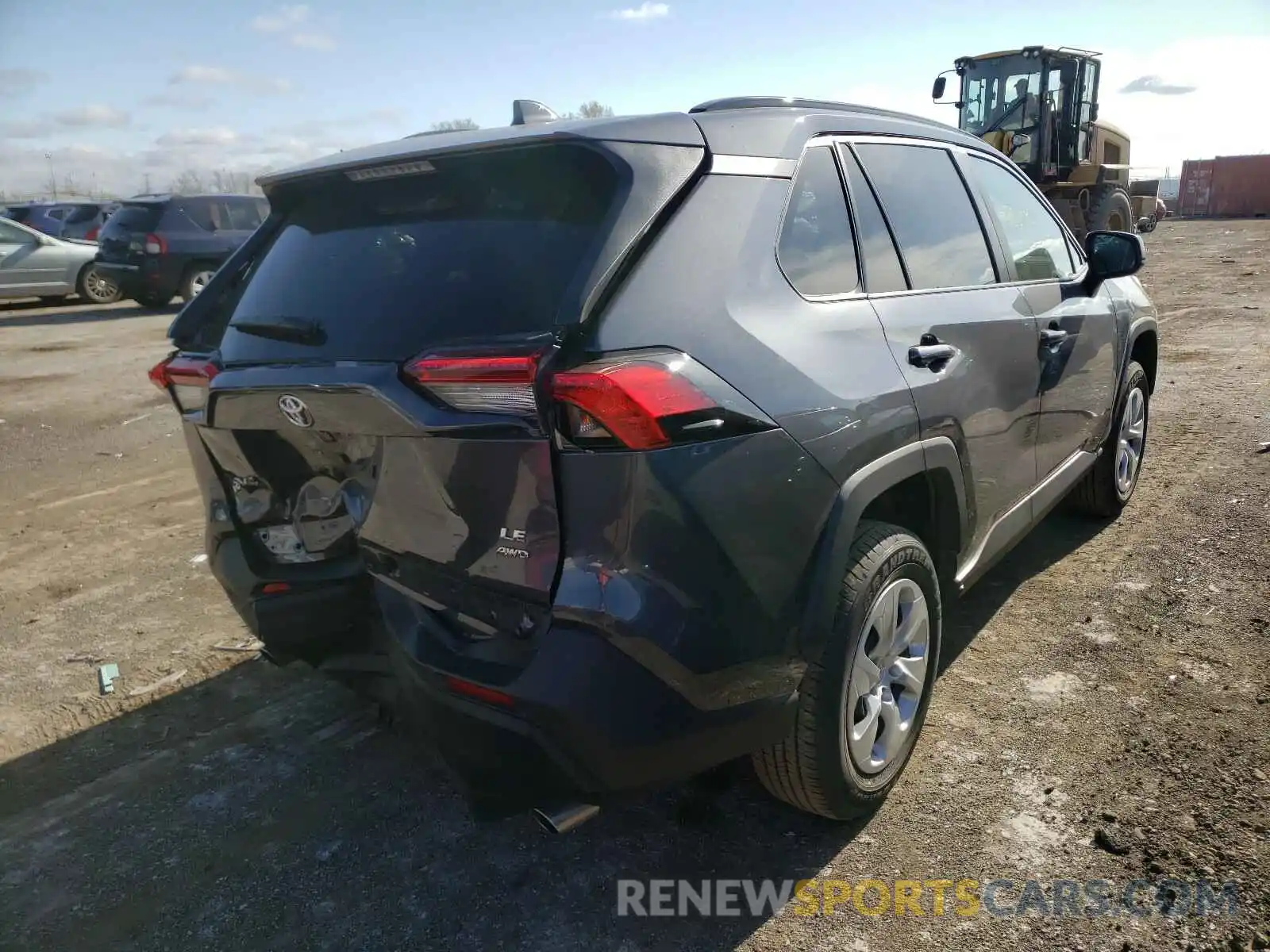 4 Photograph of a damaged car 2T3F1RFV5MW154672 TOYOTA RAV4 2021