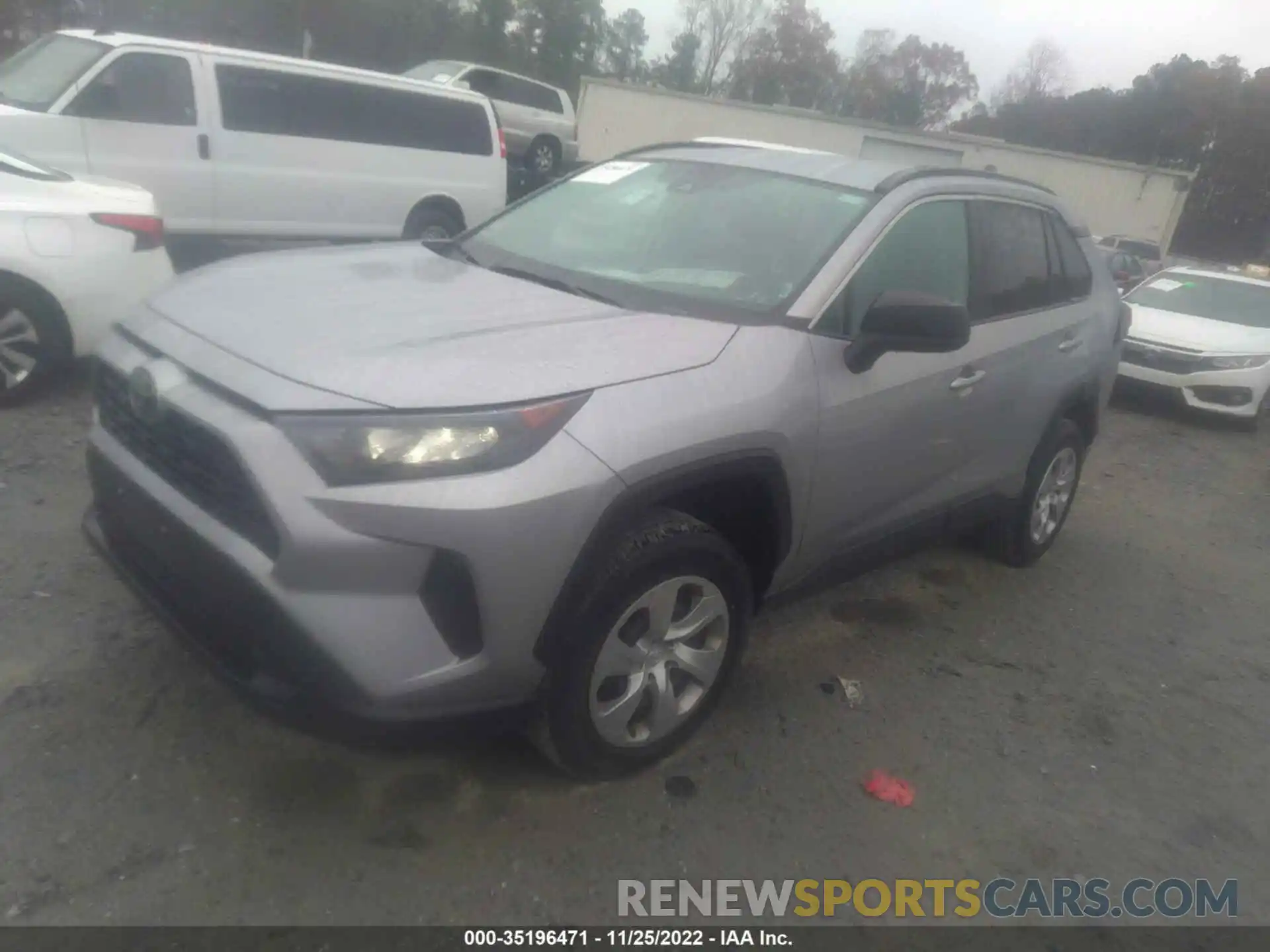 2 Photograph of a damaged car 2T3F1RFV5MW192998 TOYOTA RAV4 2021