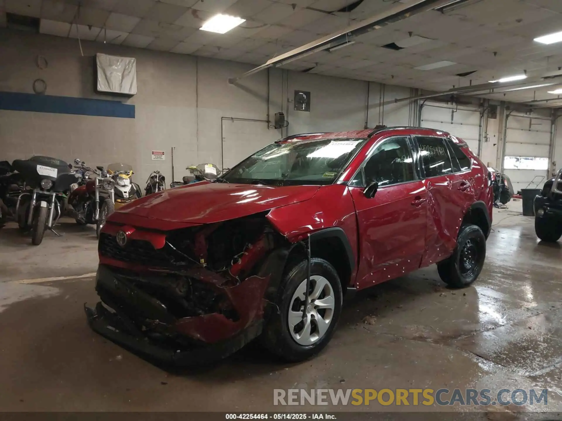 2 Photograph of a damaged car 2T3F1RFV6MC146405 TOYOTA RAV4 2021