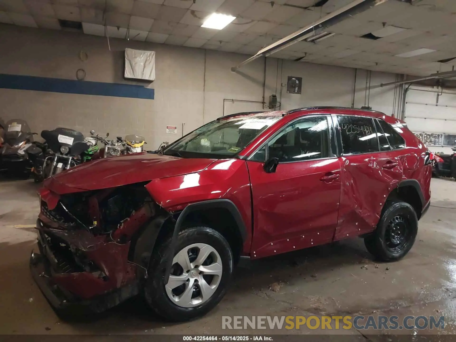 6 Photograph of a damaged car 2T3F1RFV6MC146405 TOYOTA RAV4 2021