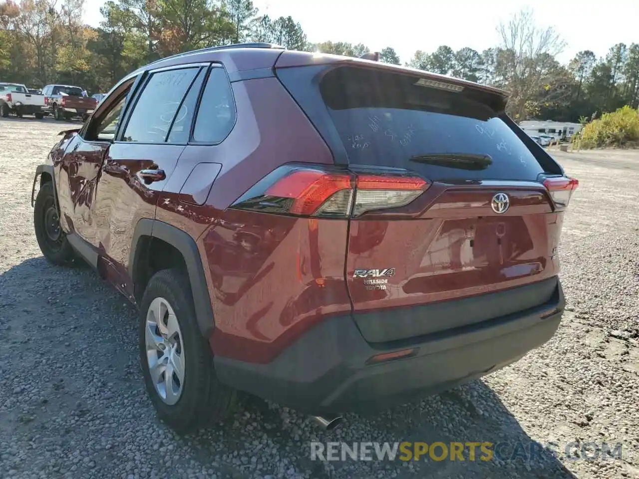 3 Photograph of a damaged car 2T3F1RFV6MC148994 TOYOTA RAV4 2021