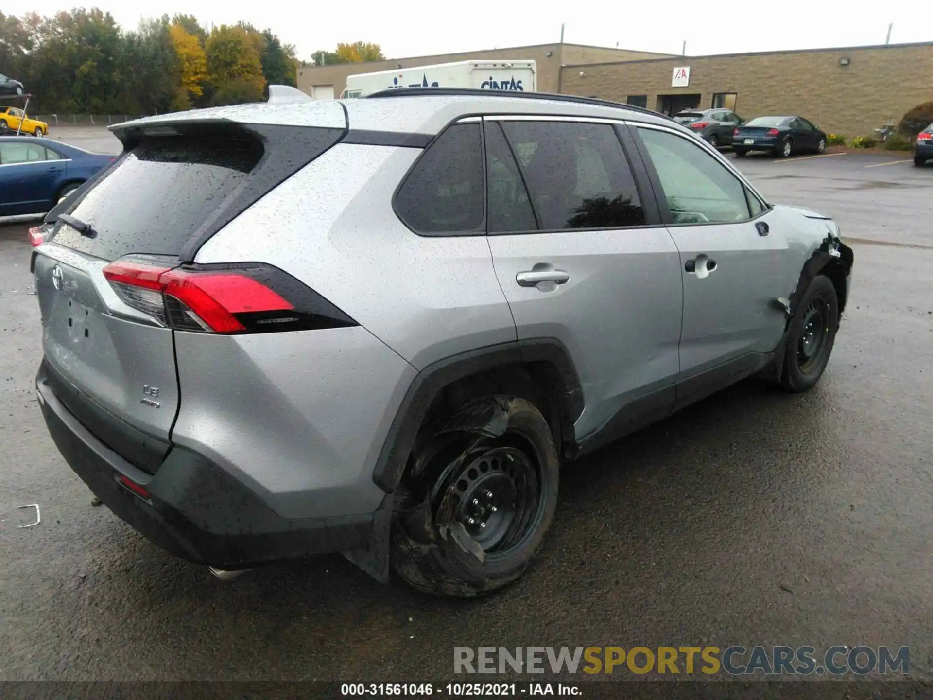 4 Photograph of a damaged car 2T3F1RFV6MC156254 TOYOTA RAV4 2021