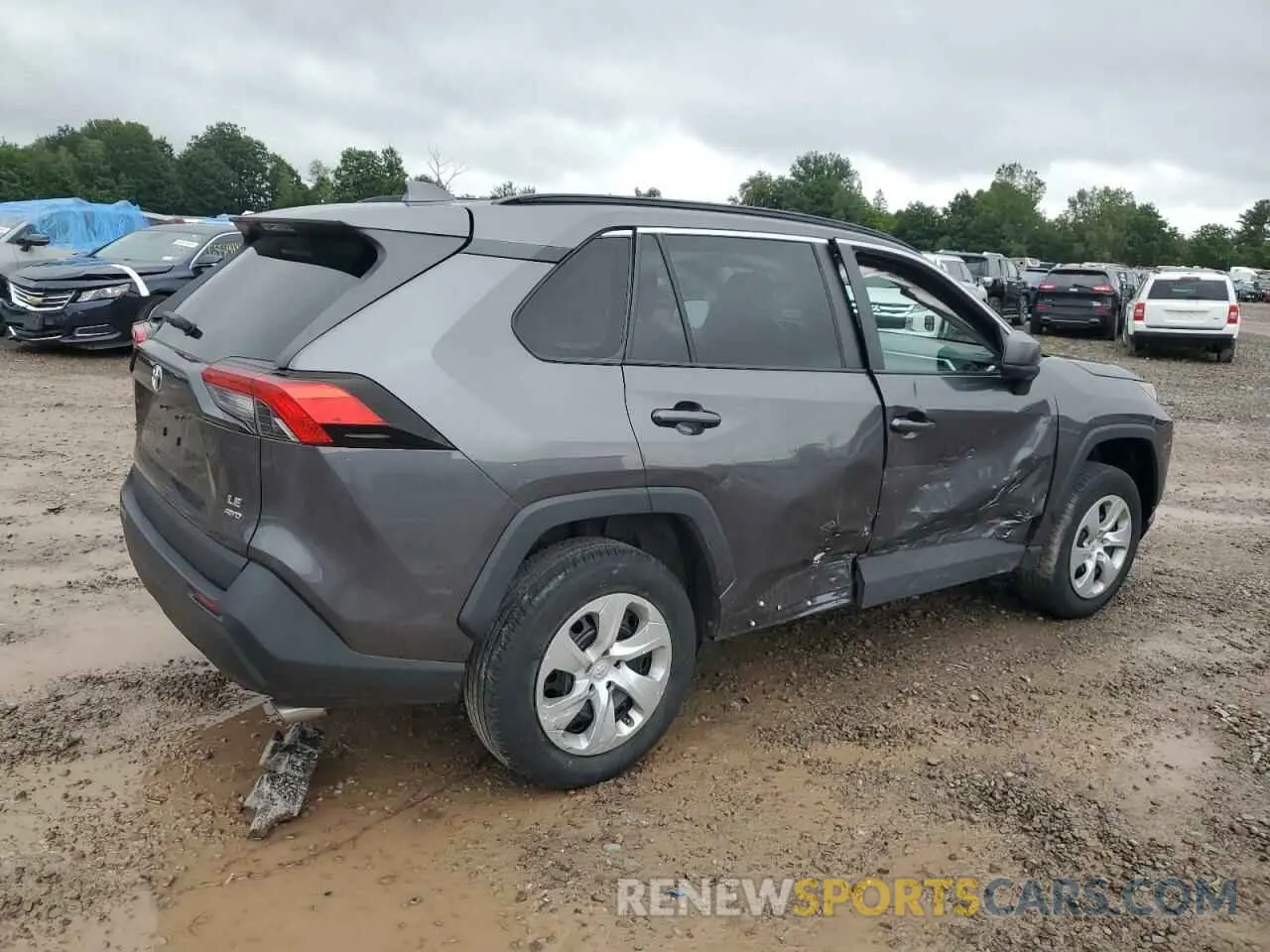 3 Photograph of a damaged car 2T3F1RFV6MC169120 TOYOTA RAV4 2021