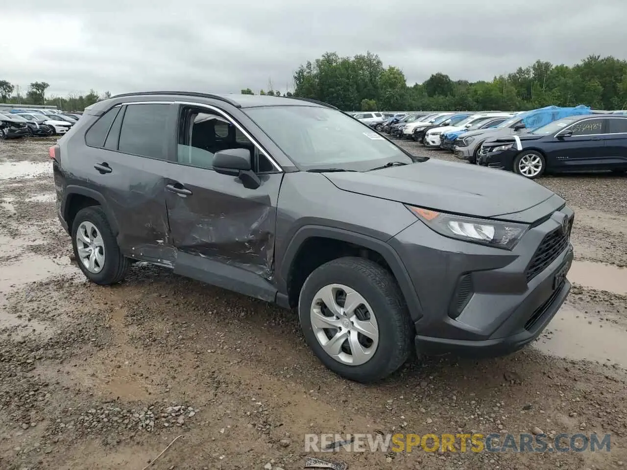 4 Photograph of a damaged car 2T3F1RFV6MC169120 TOYOTA RAV4 2021
