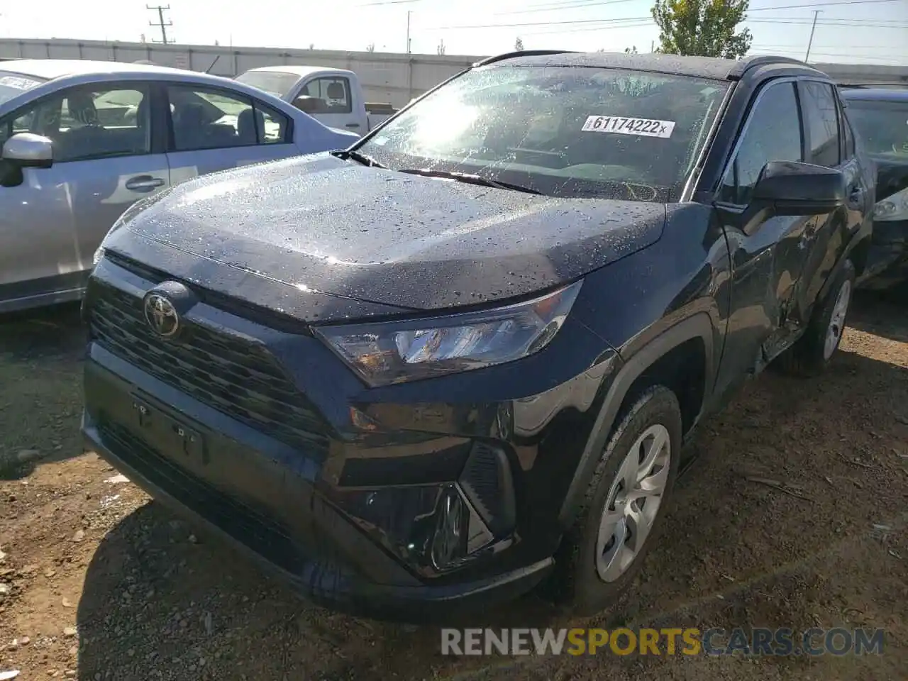 2 Photograph of a damaged car 2T3F1RFV6MC178450 TOYOTA RAV4 2021