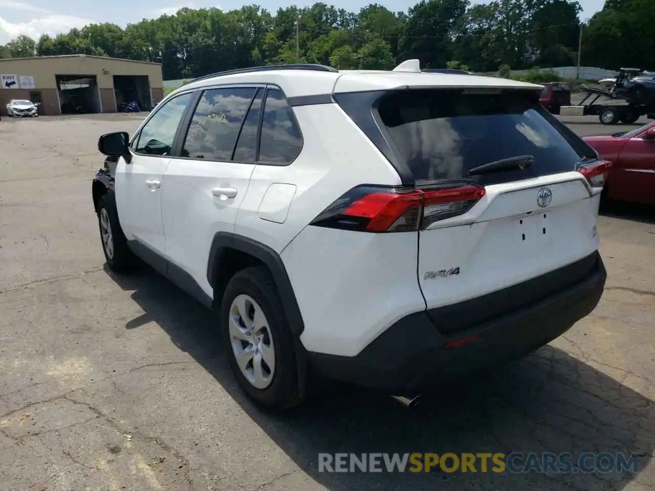 3 Photograph of a damaged car 2T3F1RFV6MC203976 TOYOTA RAV4 2021